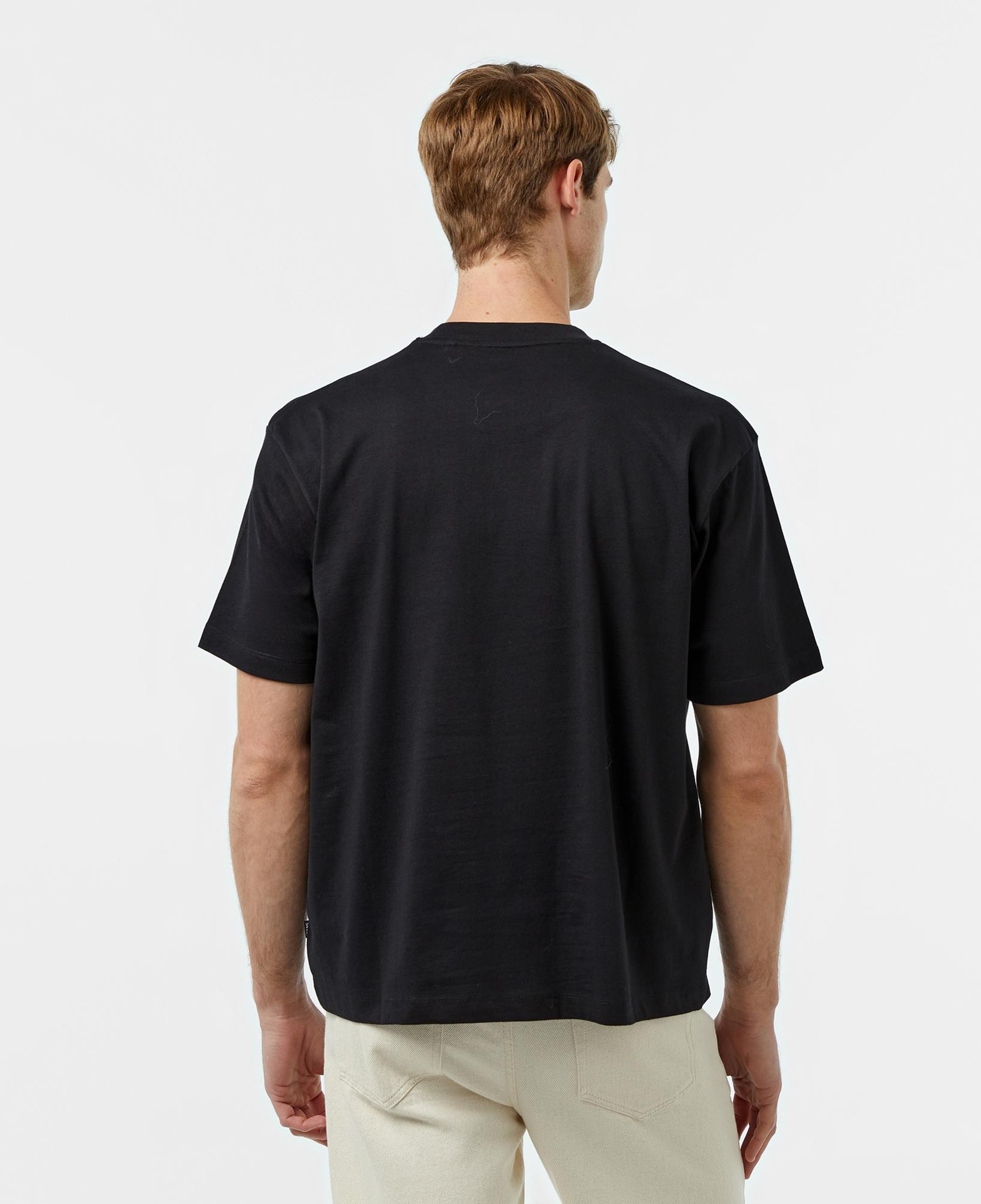 Guess Mini Tri Mid Organic Heavy Jersey 205 Erkek Siyah T-Shirt