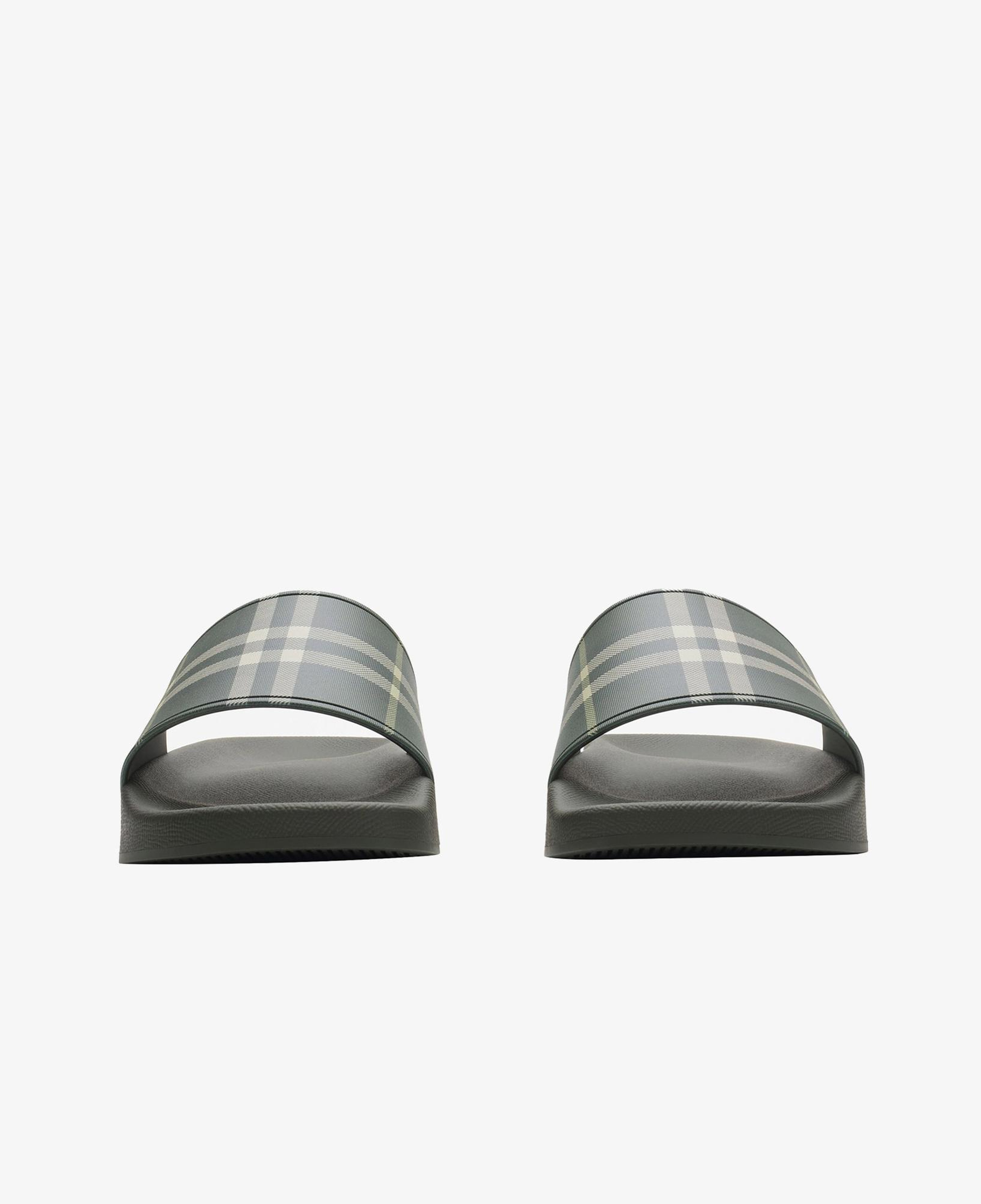 Burberry Furley Check Erkek Siyah Terlik