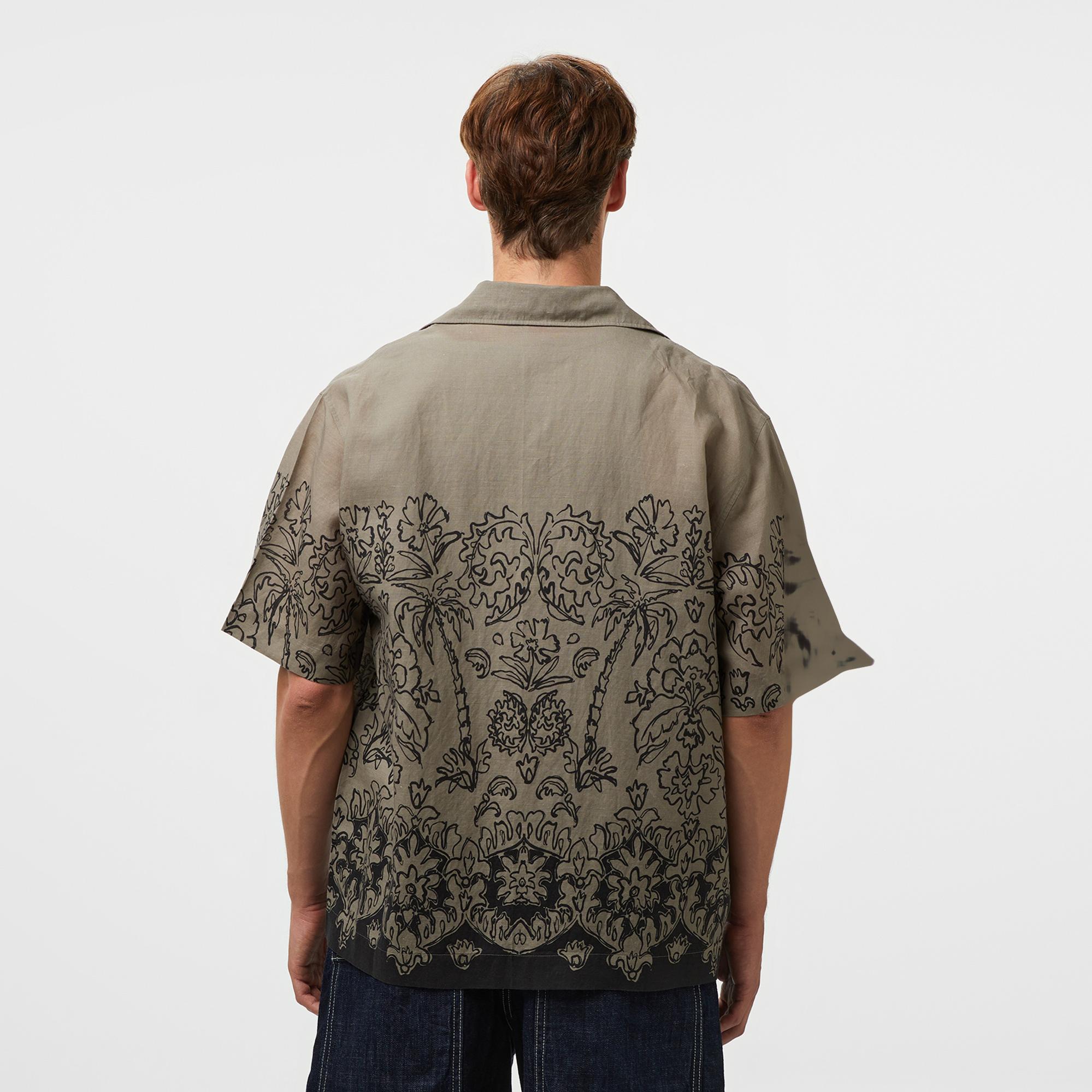 Hugo Espino Erkek Kahverengi Gömlek