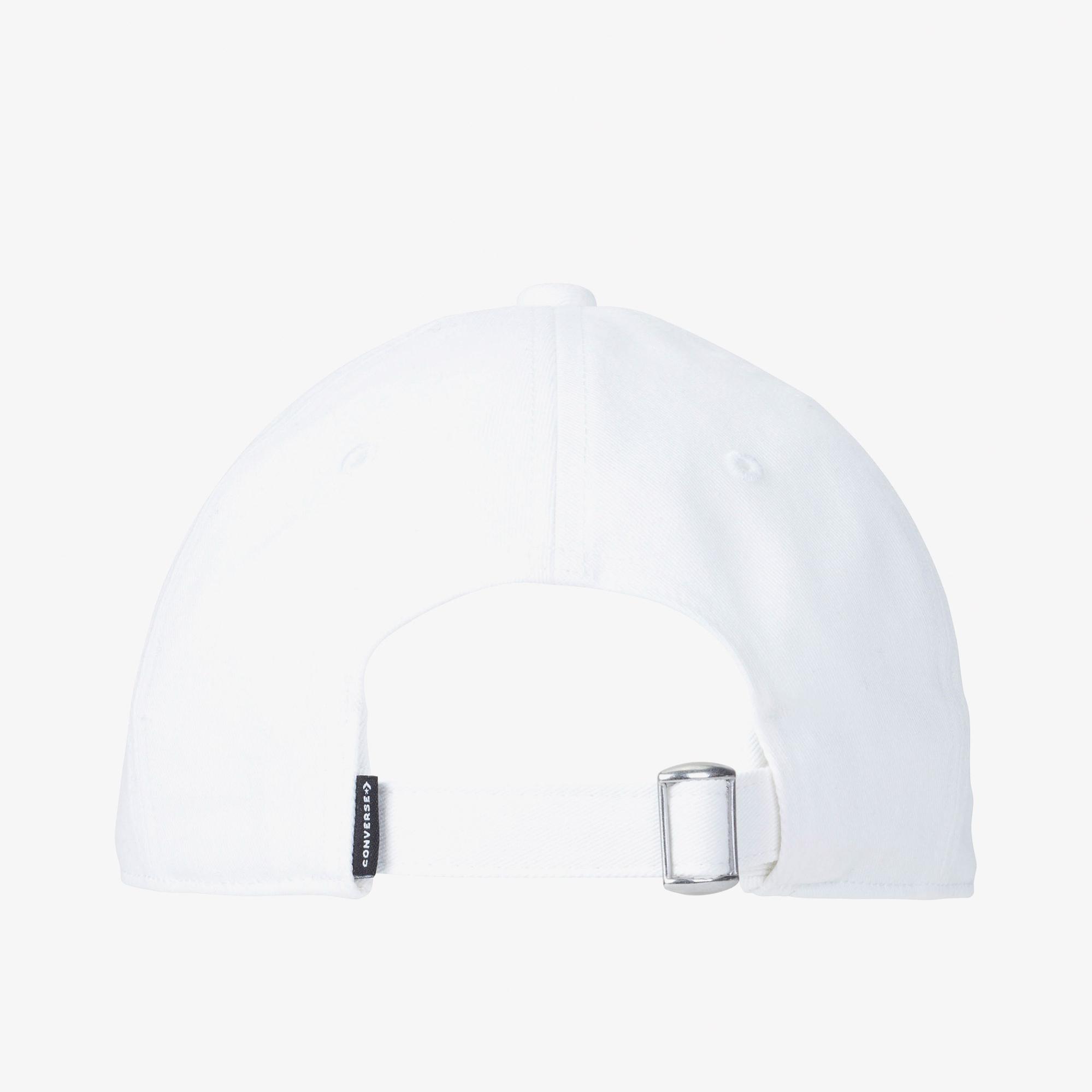 Converse Unisex Star Chevron Baseball Beyaz Şapka