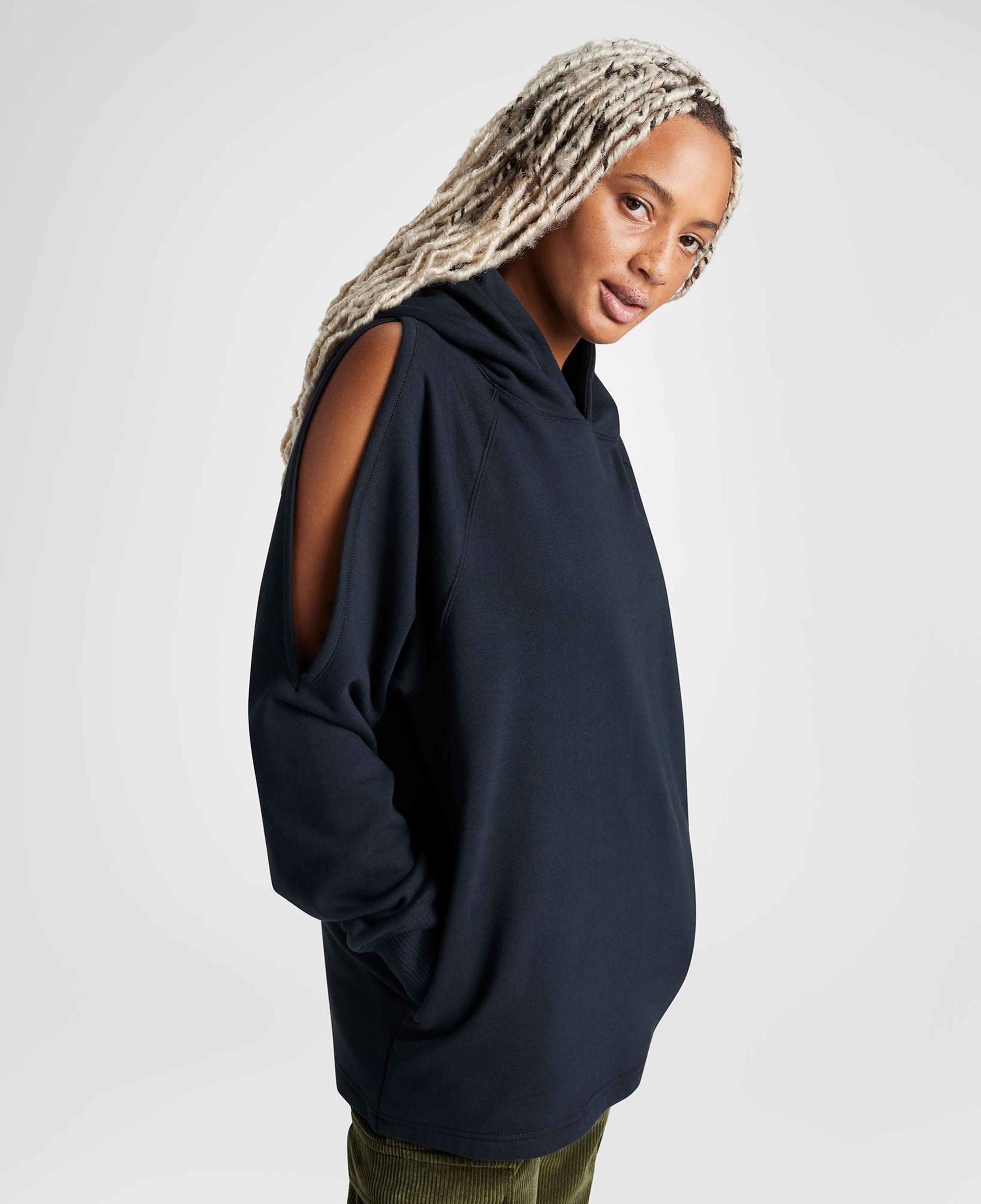 Converse Kadın Siyah Hoodie