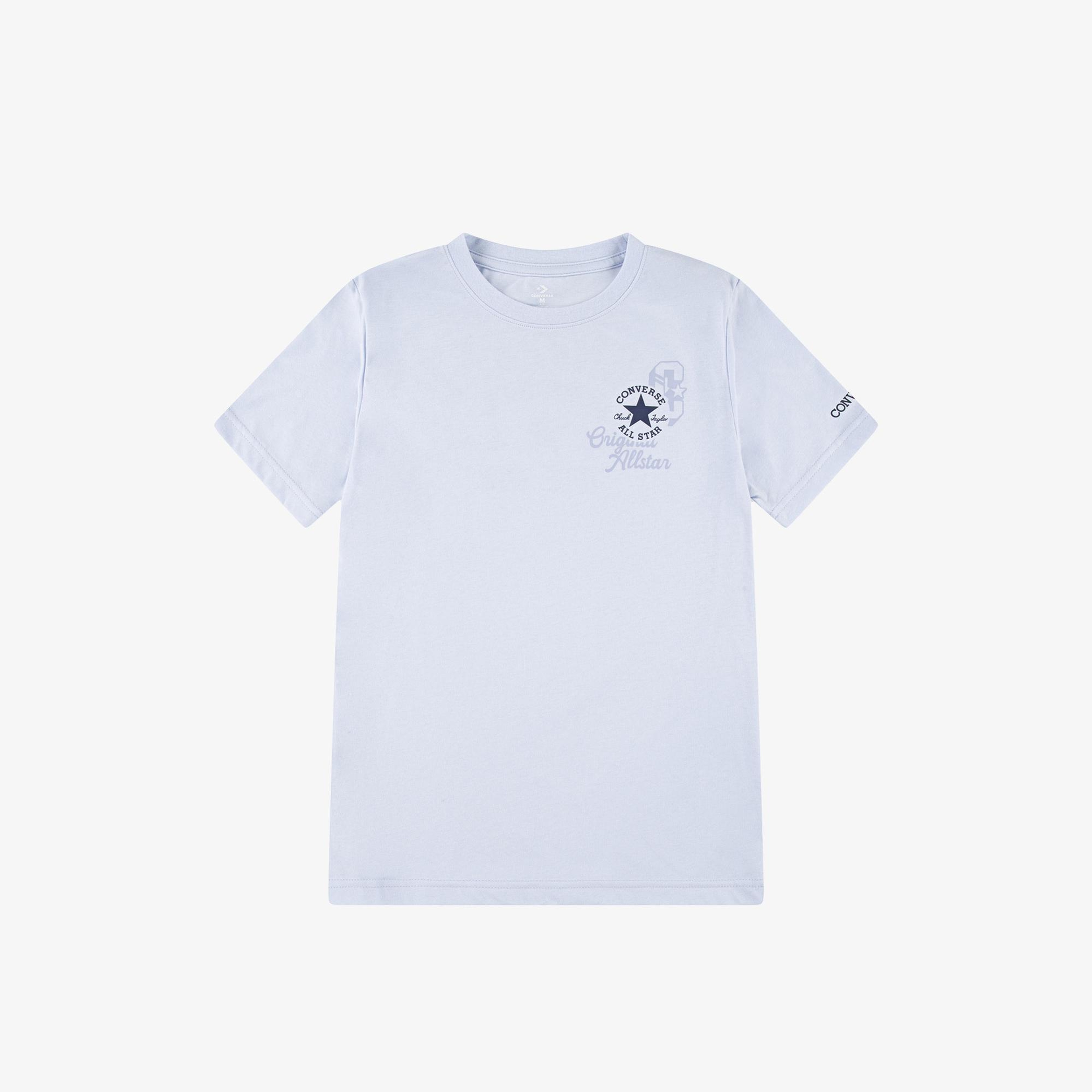 Converse Chuck Taylor All Star Çocuk Açık Mavi T-Shirt