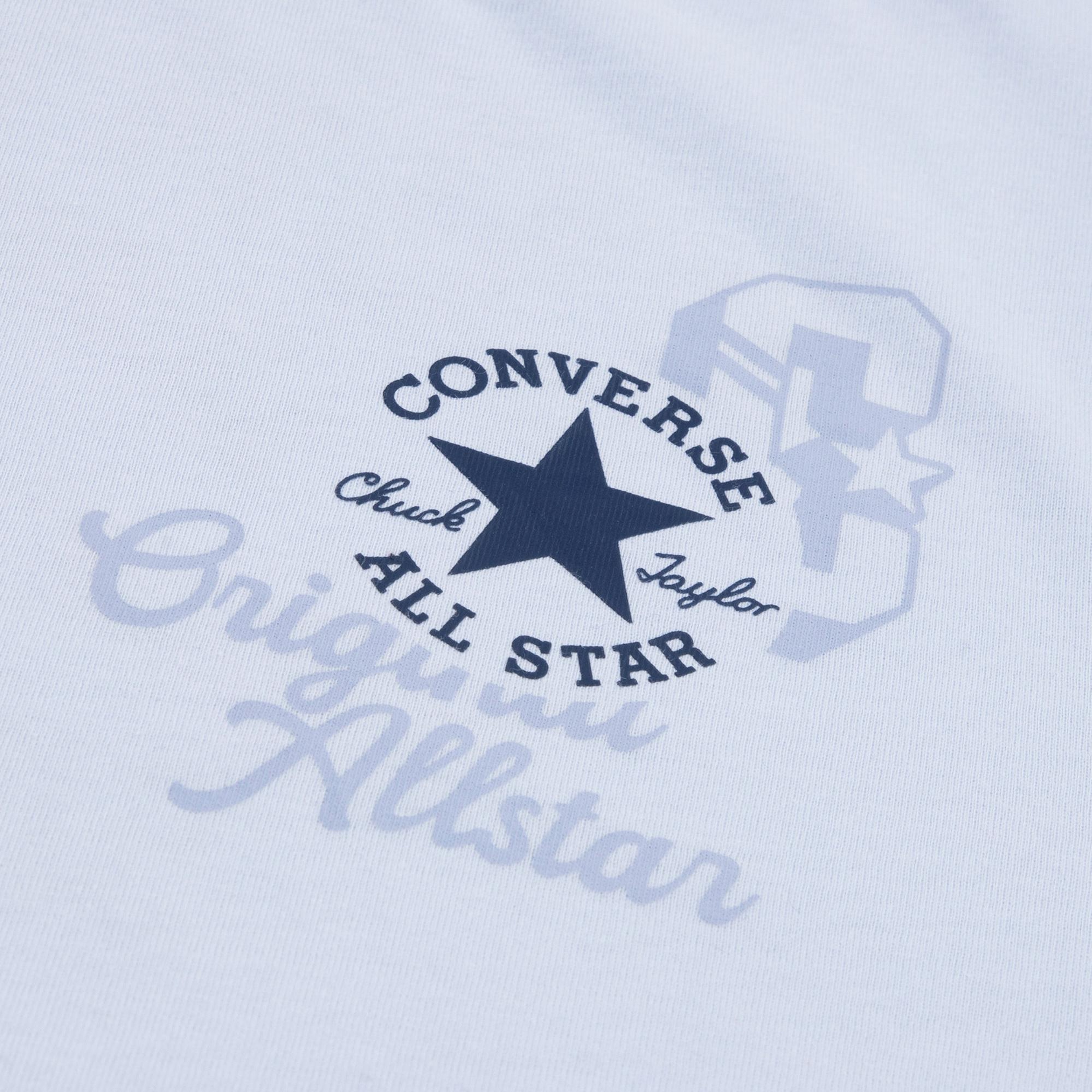 Converse Chuck Taylor All Star Çocuk Açık Mavi T-Shirt