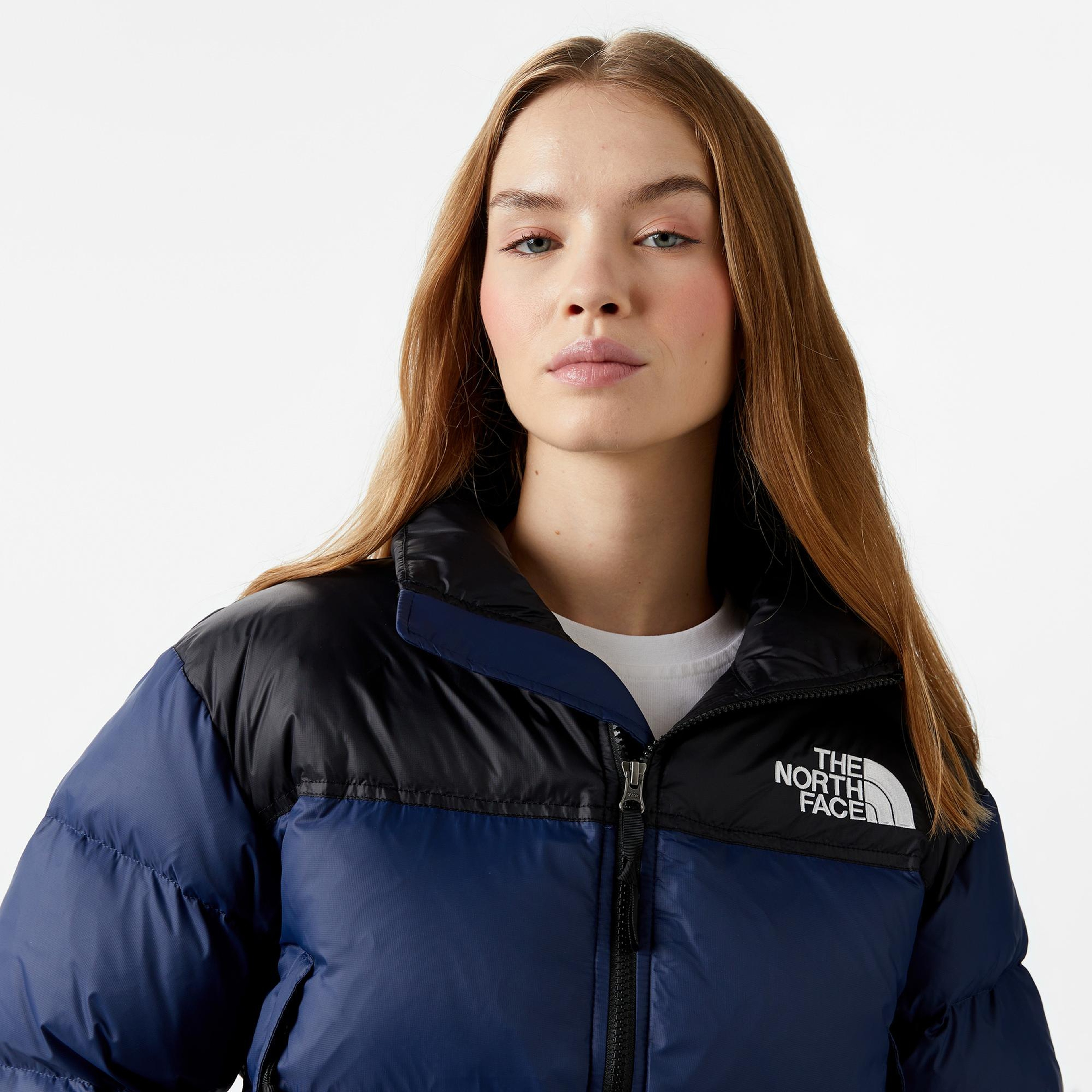 The North Face Nuptse Kadın Lacivert Ceket
