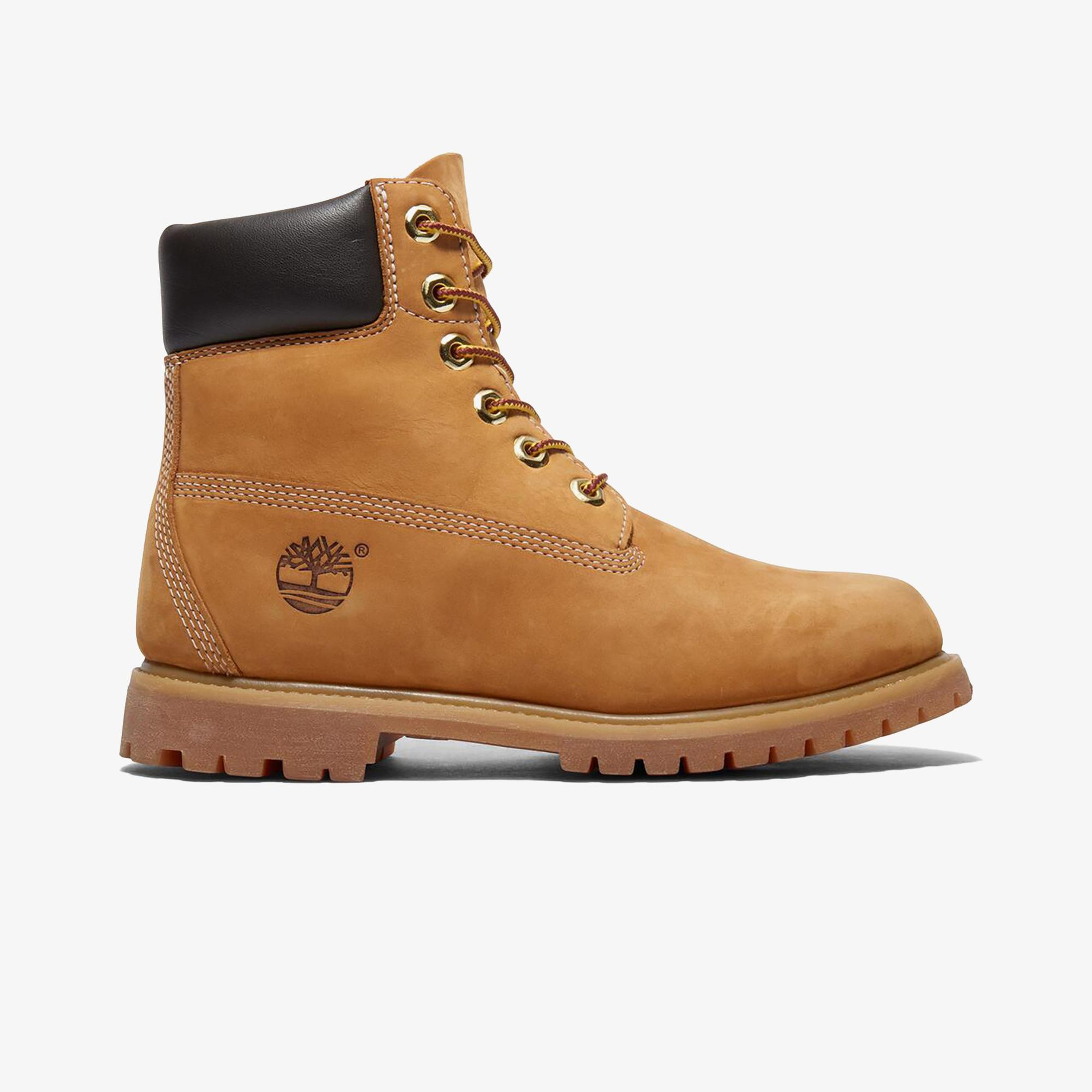 Timberland Premium 6 Inch Lace Up Kadın Krem Rengi Bot