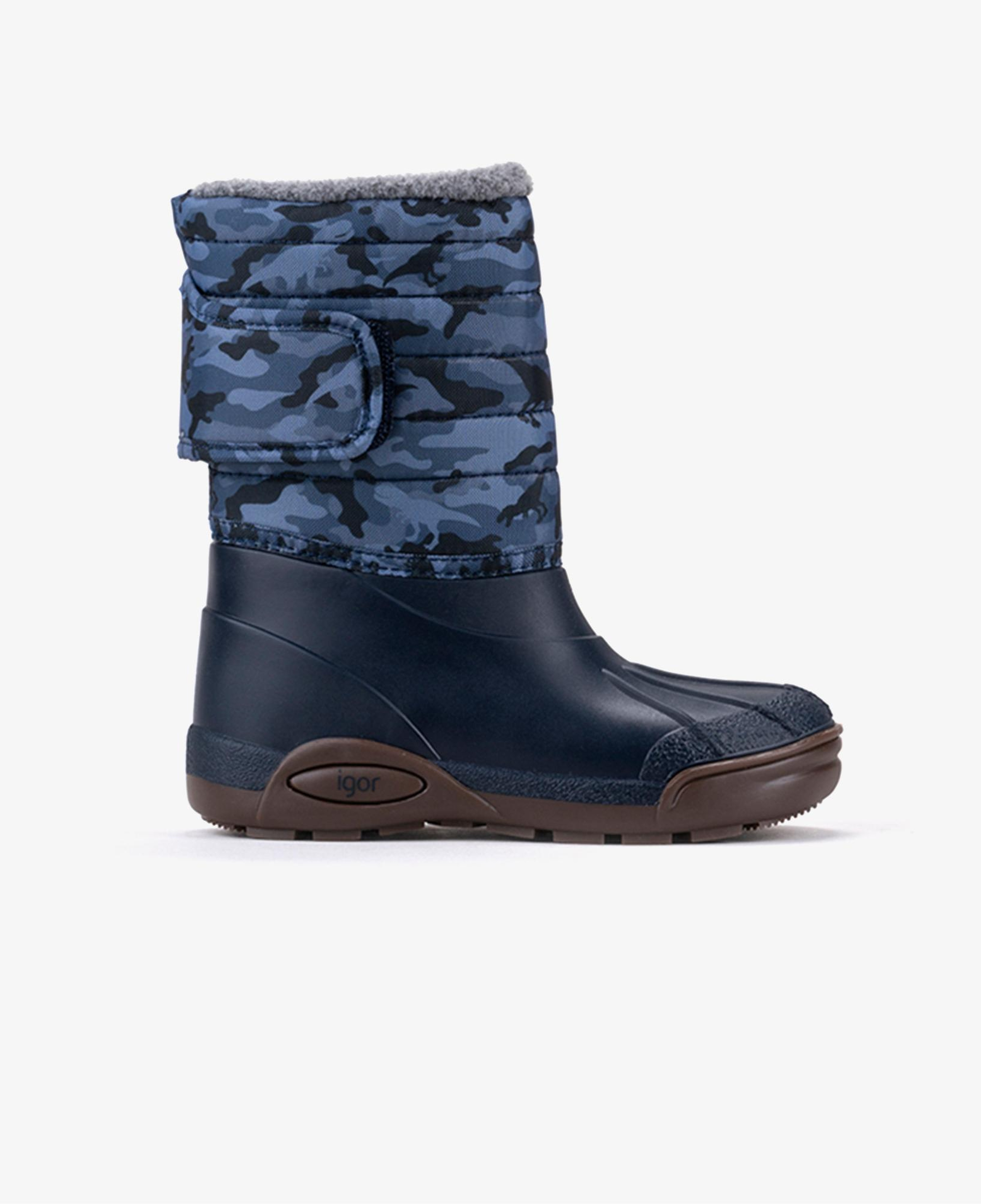 Igor Topo Ski Camo Çocuk Lacivert Bot