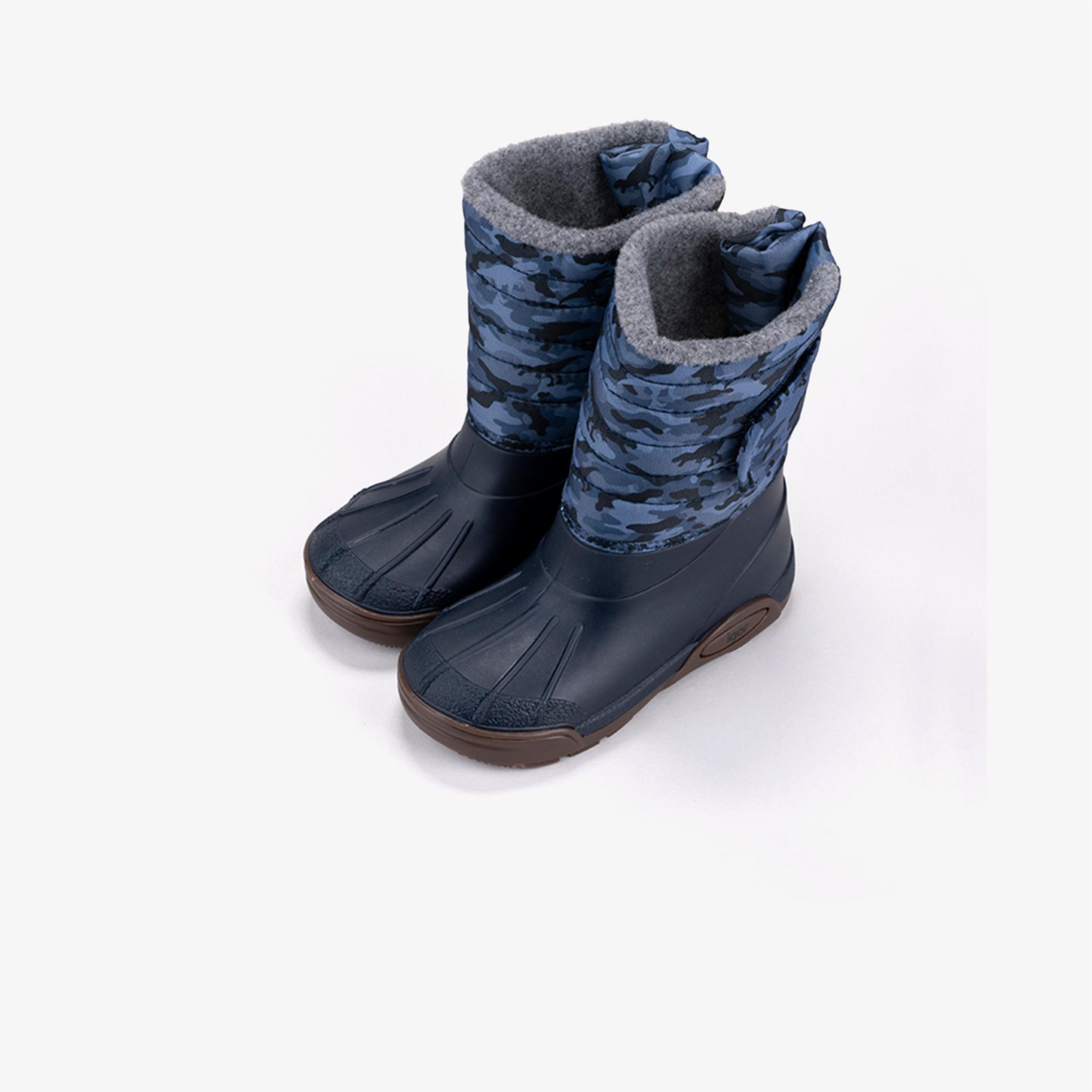 Igor Topo Ski Camo Çocuk Lacivert Bot