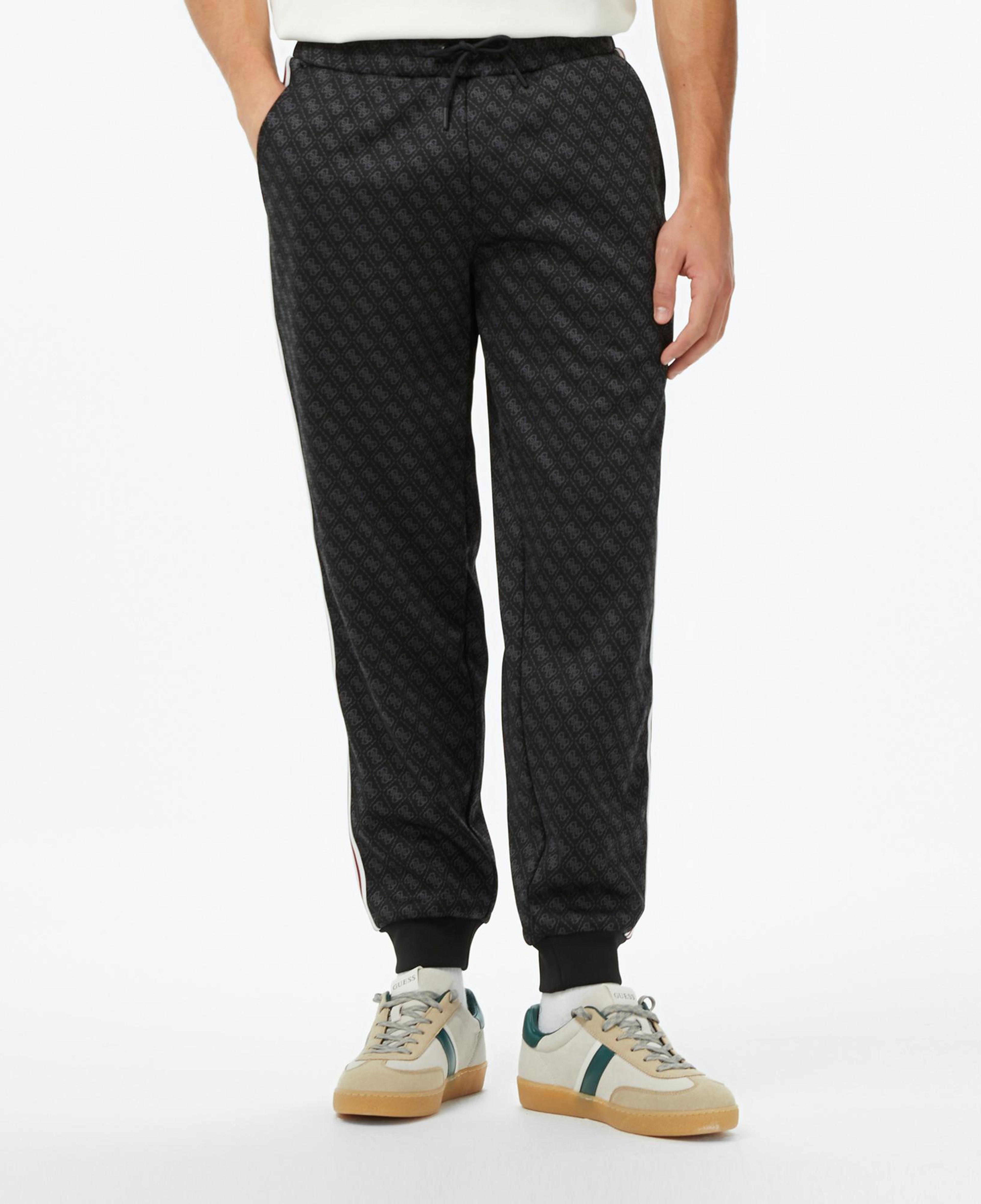 Guess Parimo Regular Fit Erkek Siyah Eşofman Altı