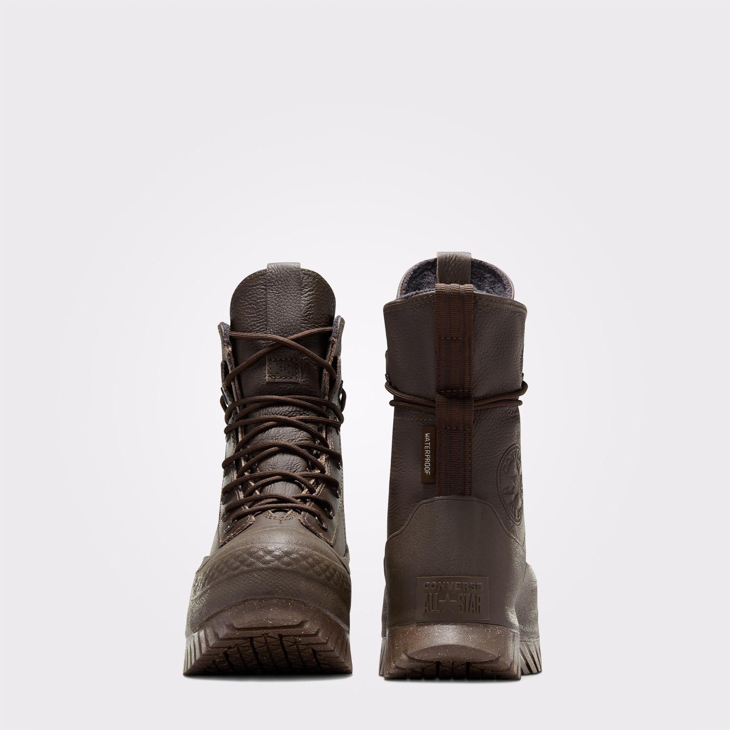 Converse Chuck Taylor All Star Lugged 2.0 CC Unisex Kahverengi Deri Platform Bot