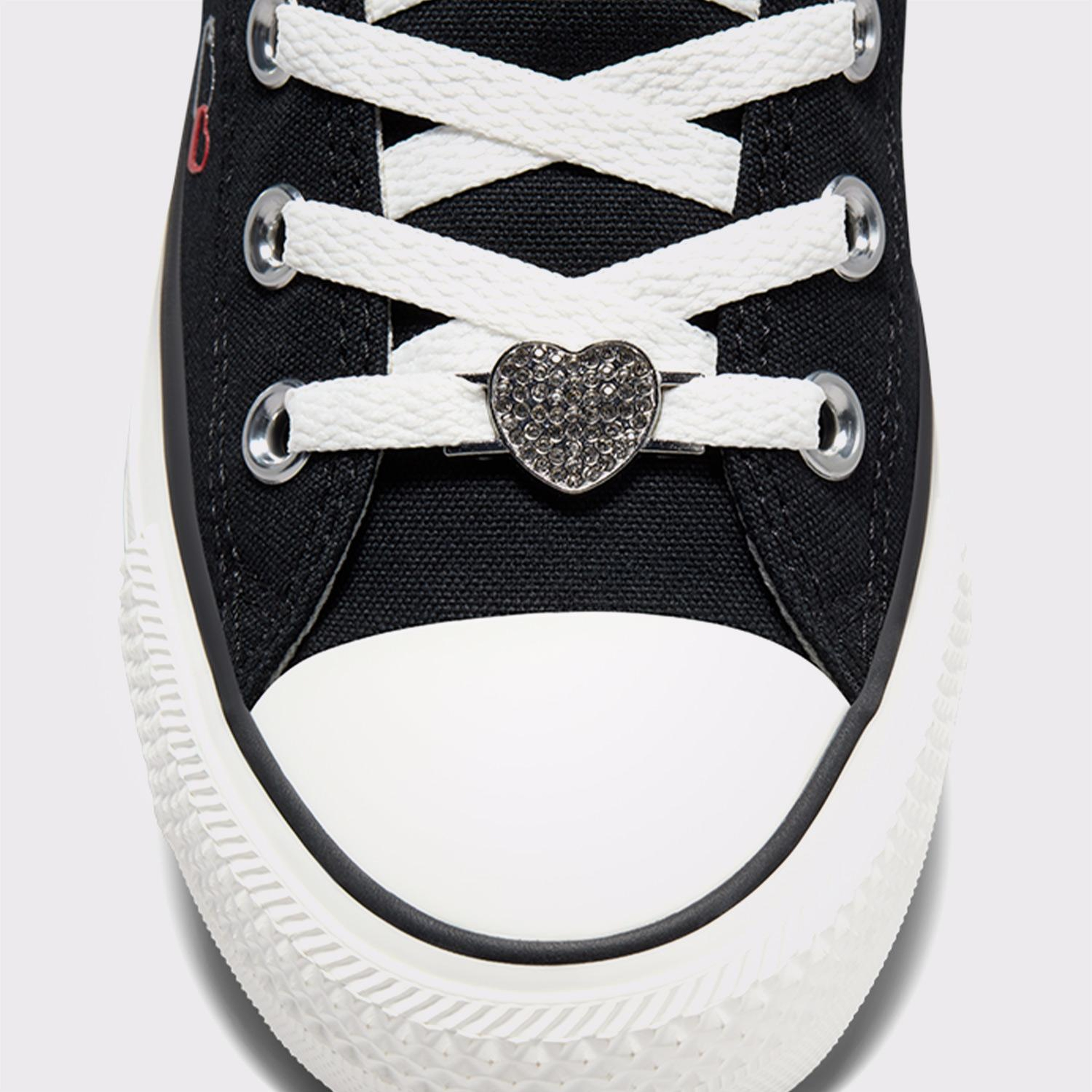 Converse Chuck Taylor All Star Y2K Heart Kadın Siyah Sneaker