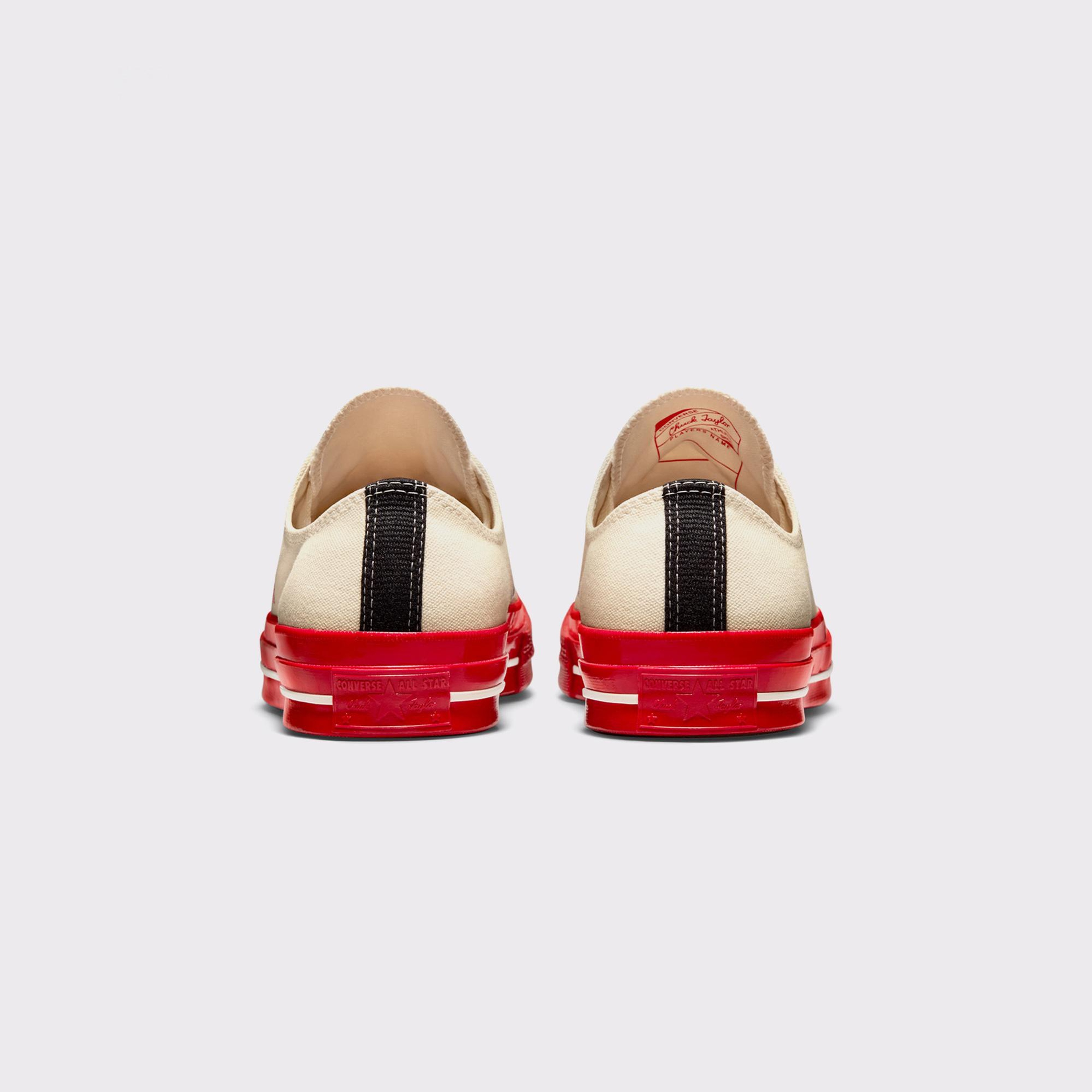 Converse X Comme Des Garçons Play Chuck 70 Unisex Krem Sneaker