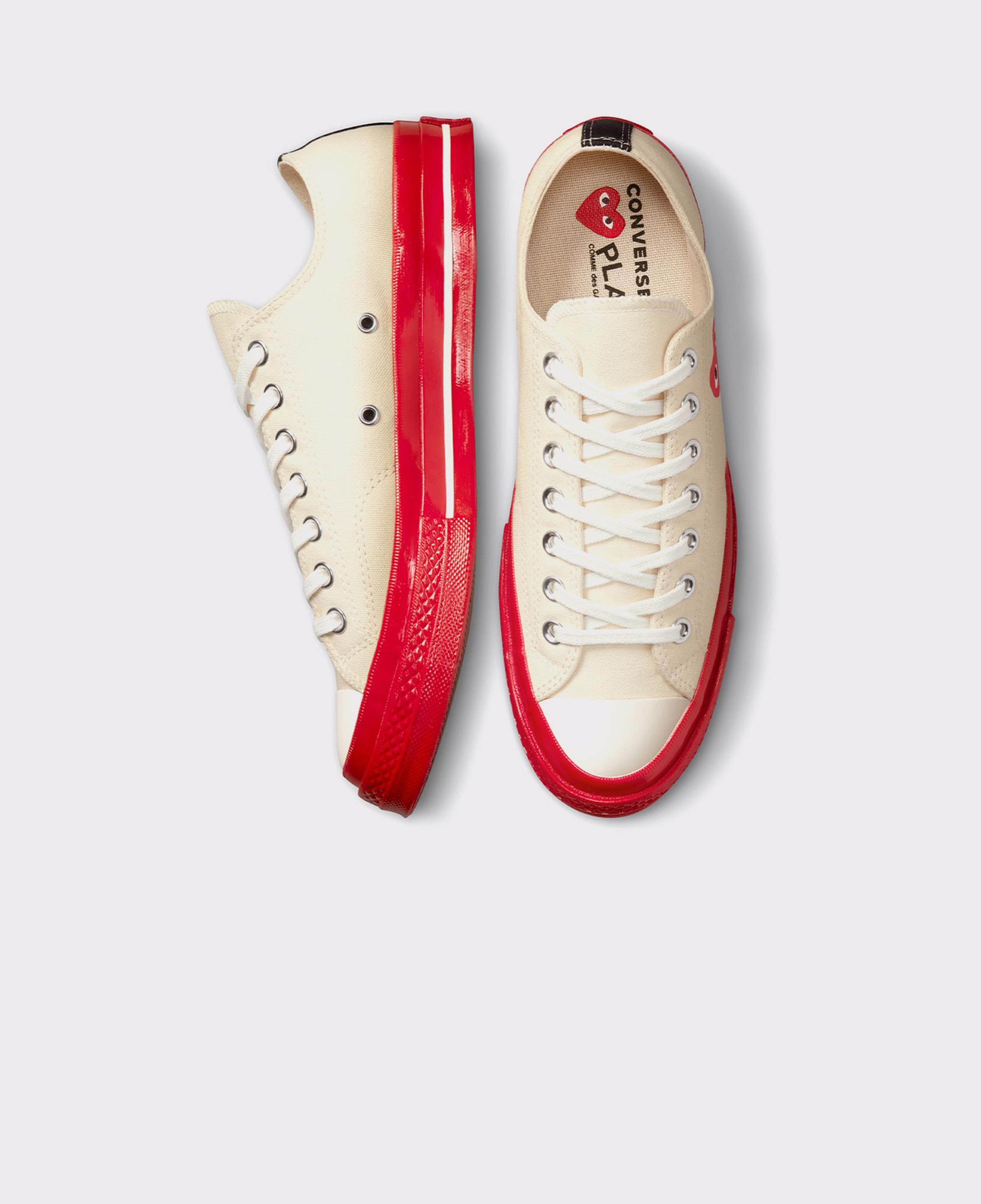 Converse X Comme Des Garçons Play Chuck 70 Unisex Krem Sneaker