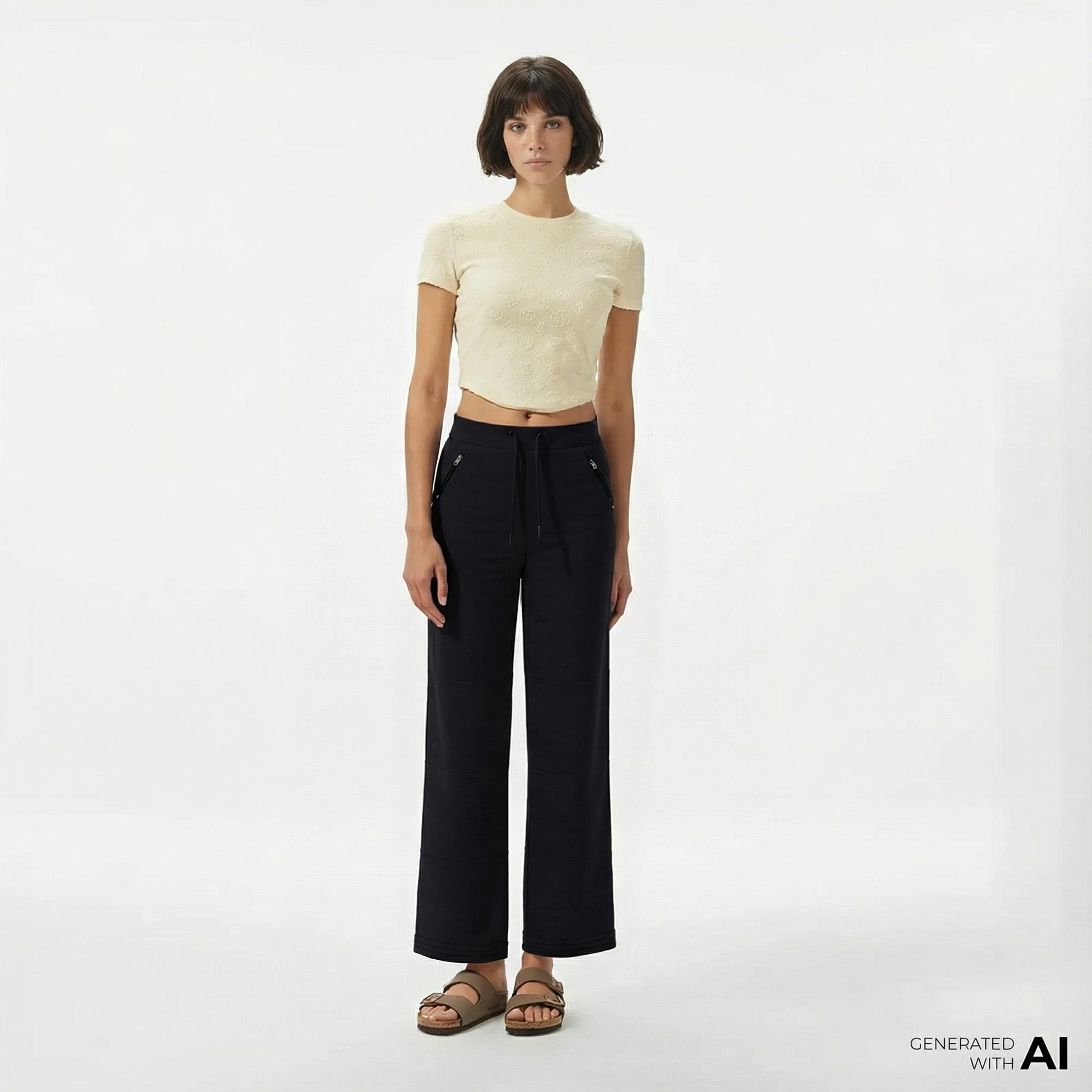 Converse Kadın Siyah Eşofman Altı