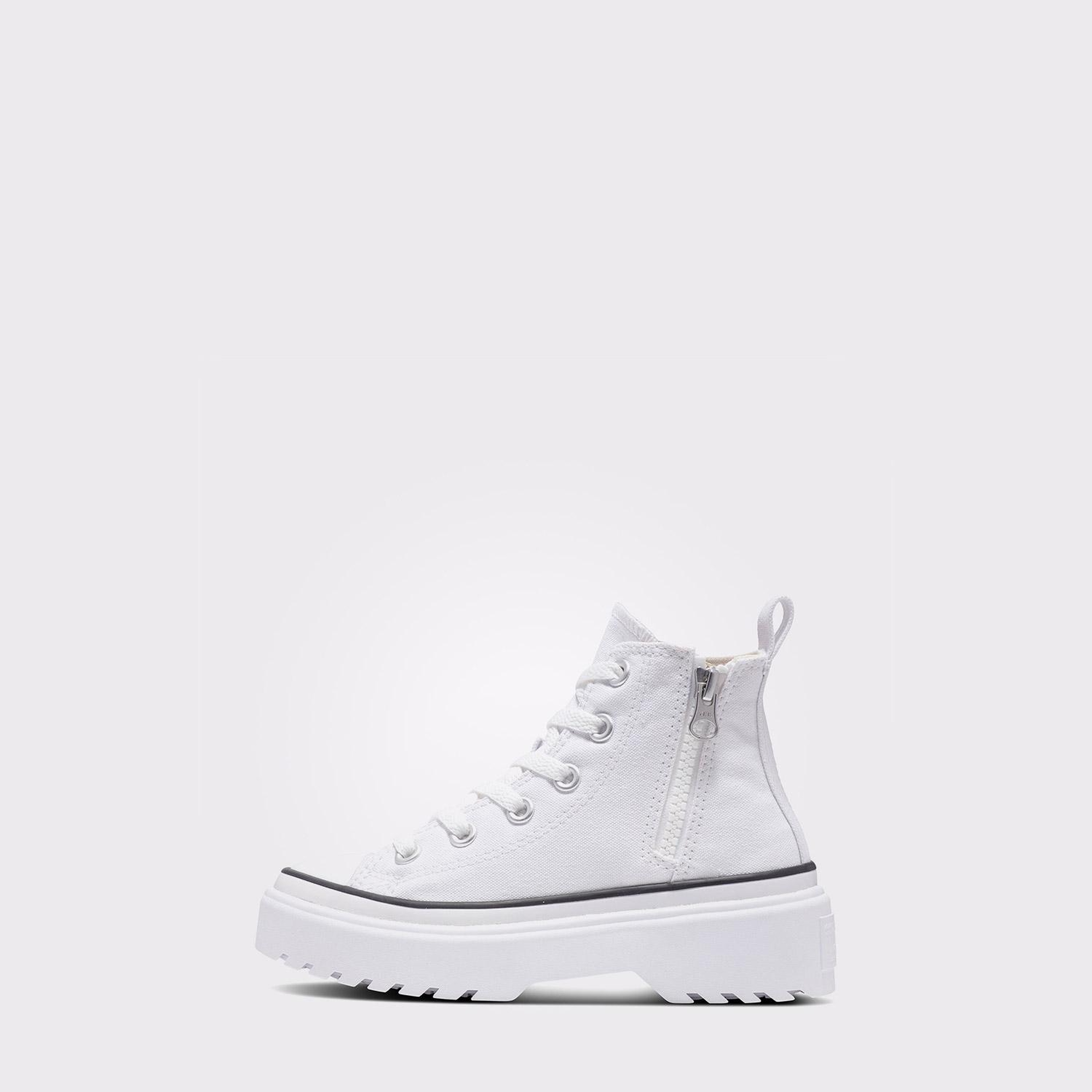 Converse Chuck Taylor All Star Lugged Lift Çocuk Beyaz Platform Sneaker