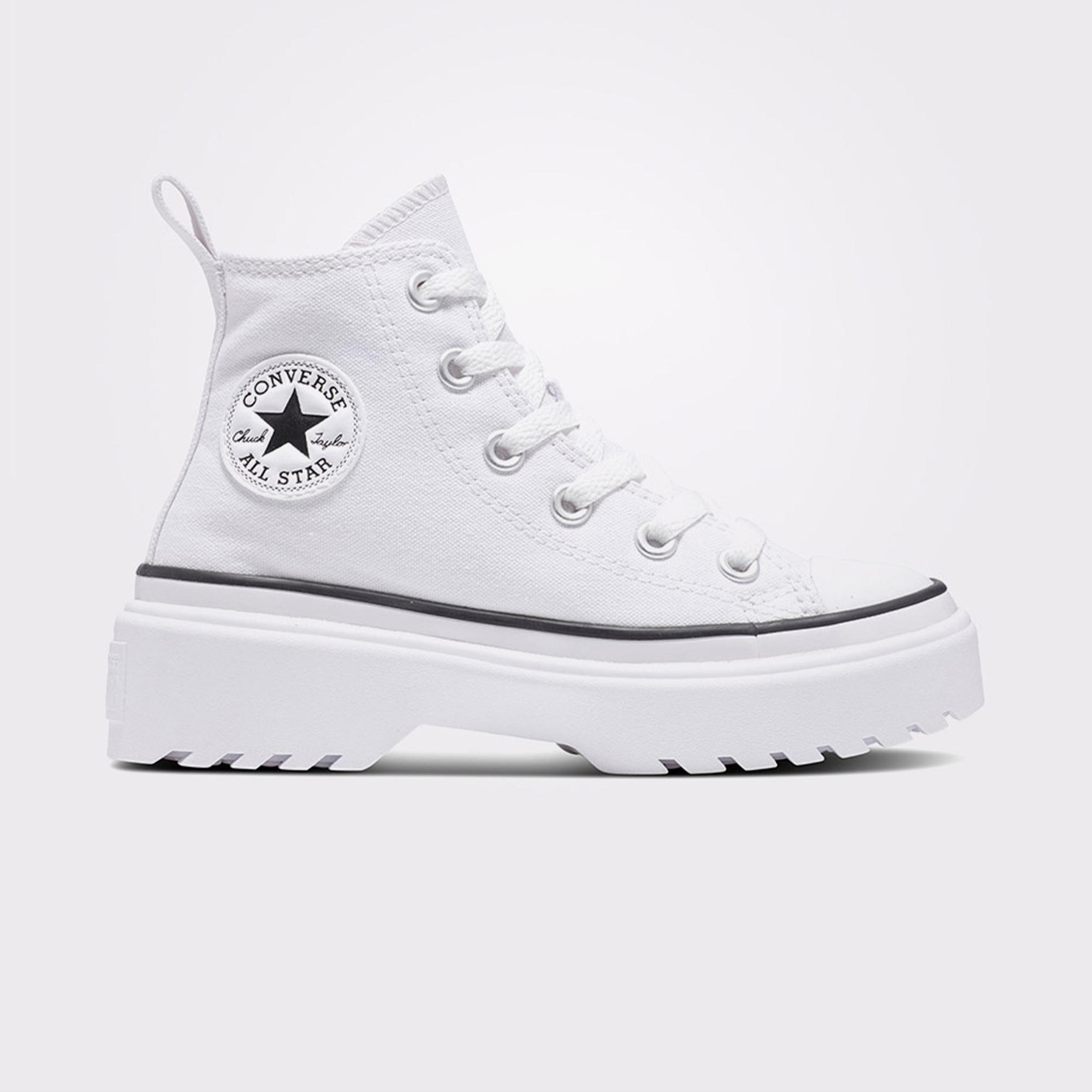 Converse Chuck Taylor All Star Lugged Lift Çocuk Beyaz Platform Sneaker
