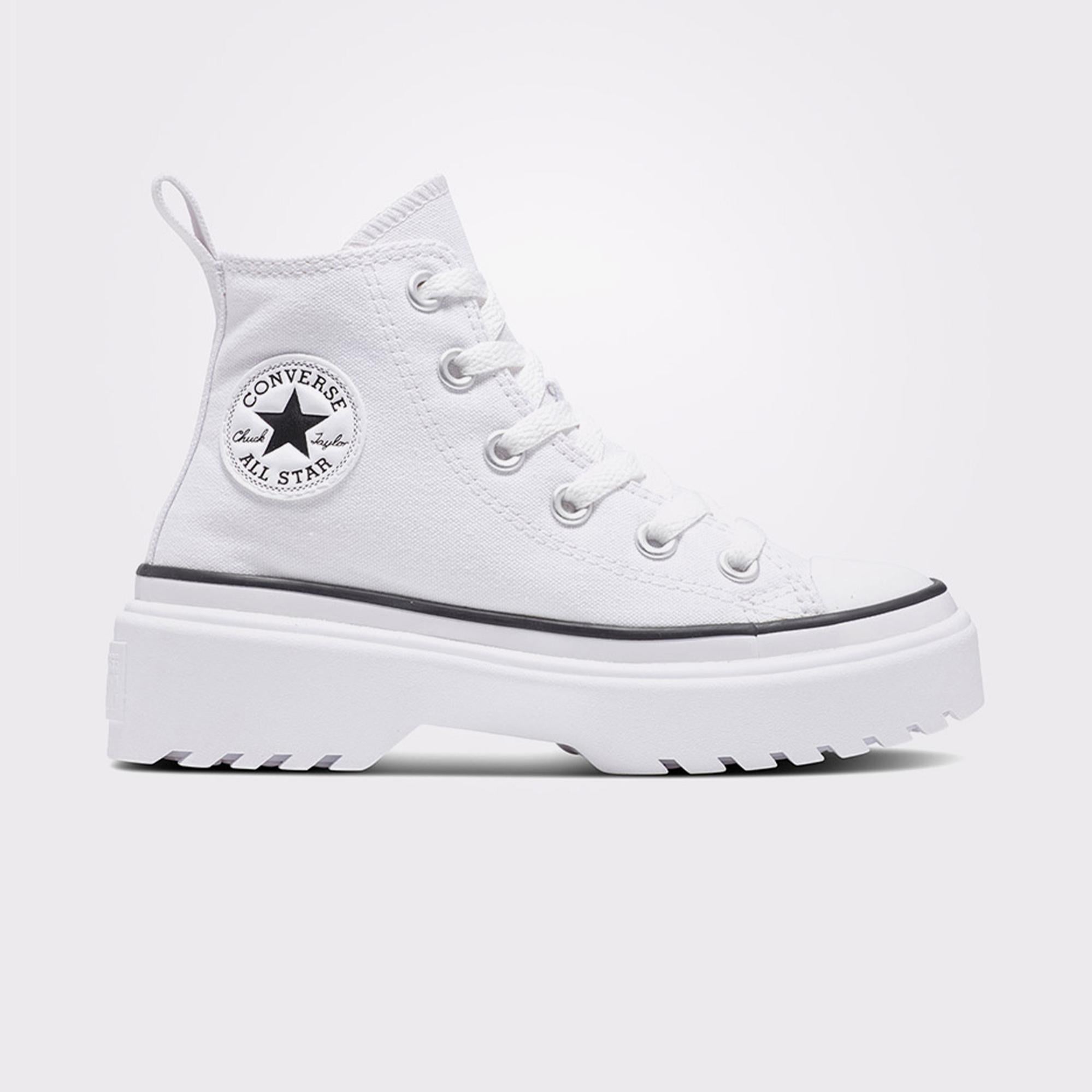 Converse Chuck Taylor All Star Lugged Lift Çocuk Beyaz Platform Sneaker