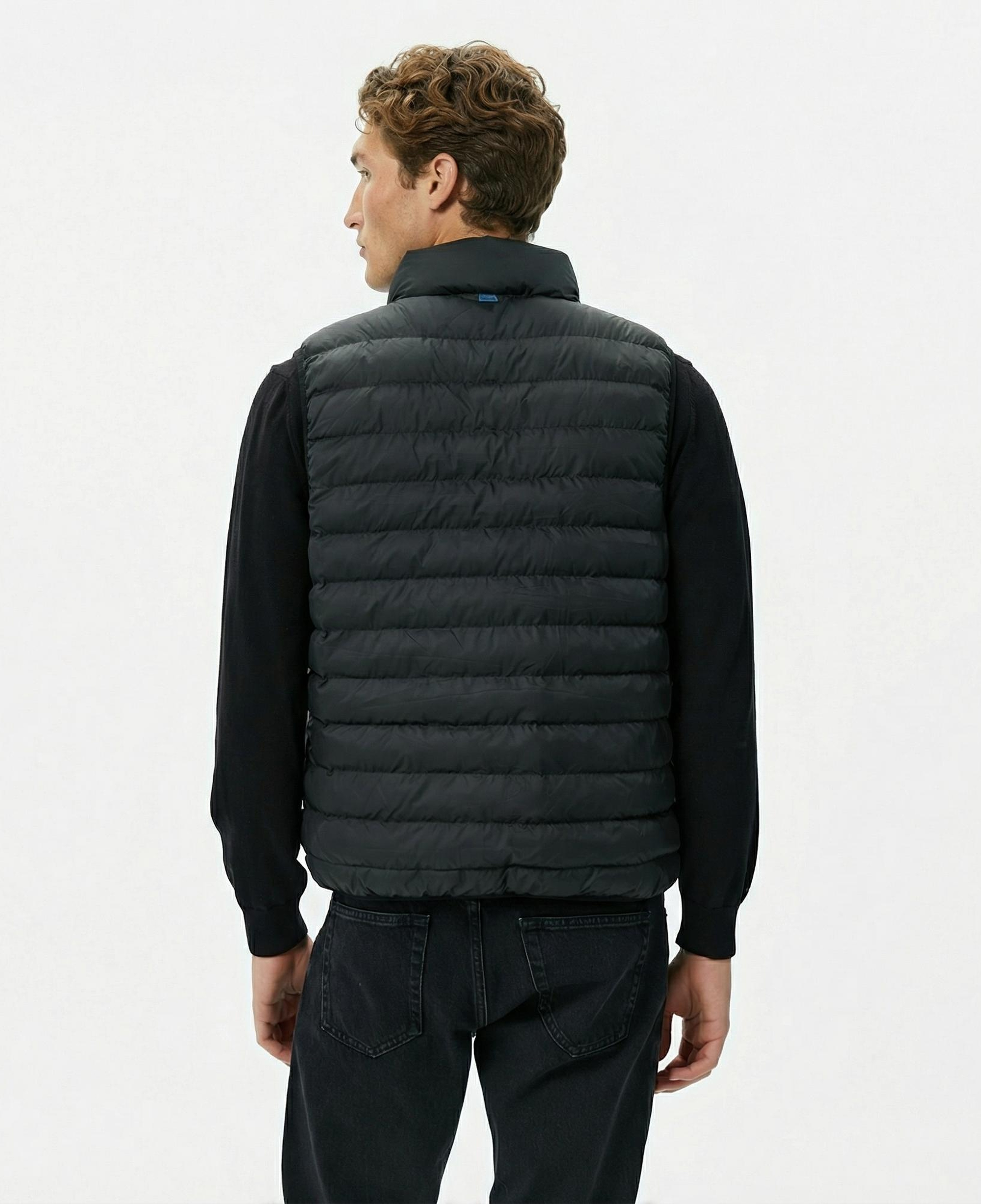 Ucla Blume Erkek Siyah Yelek