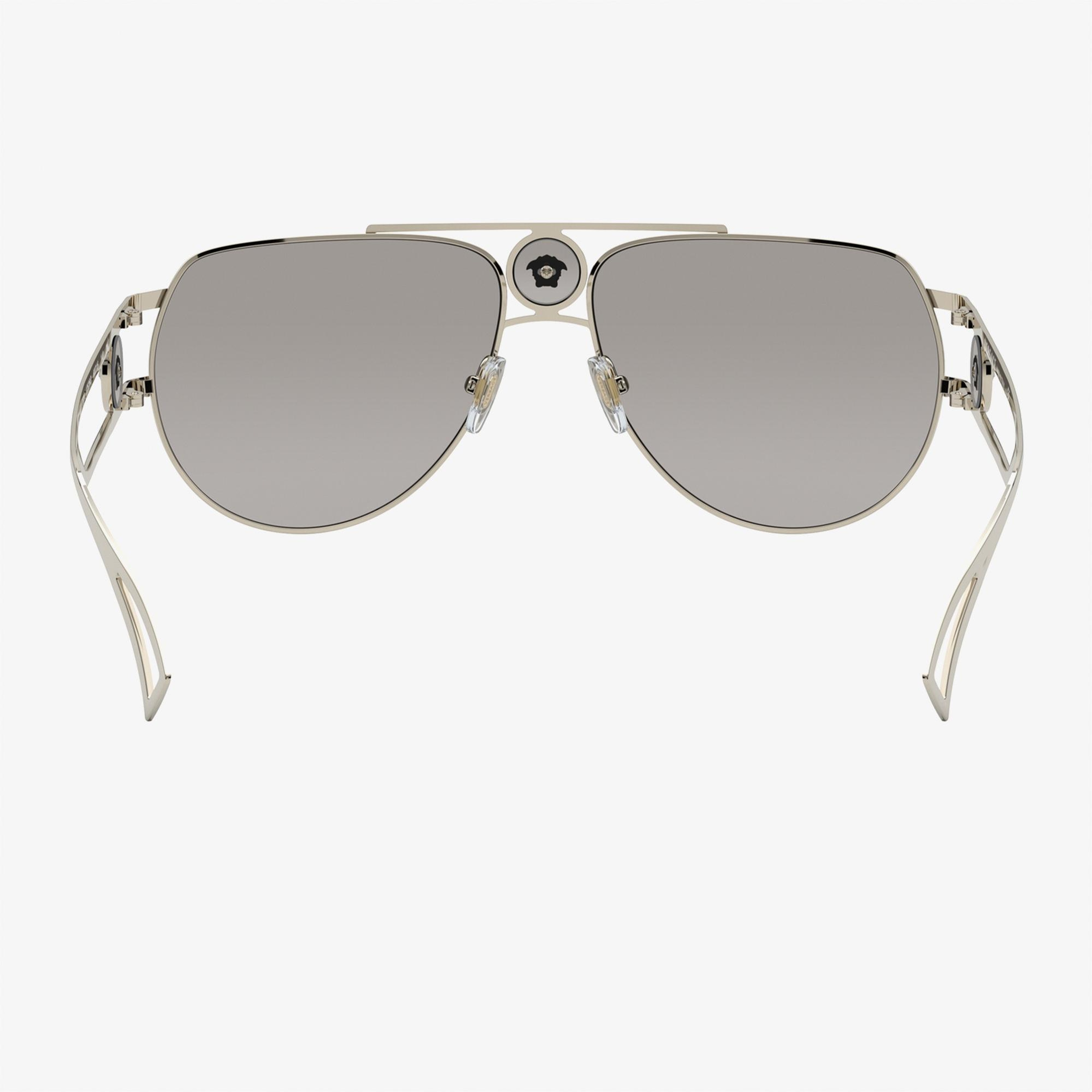 VERSACE 0Ve2225 Erkek Altın Rengi Güneş Gözlüğü