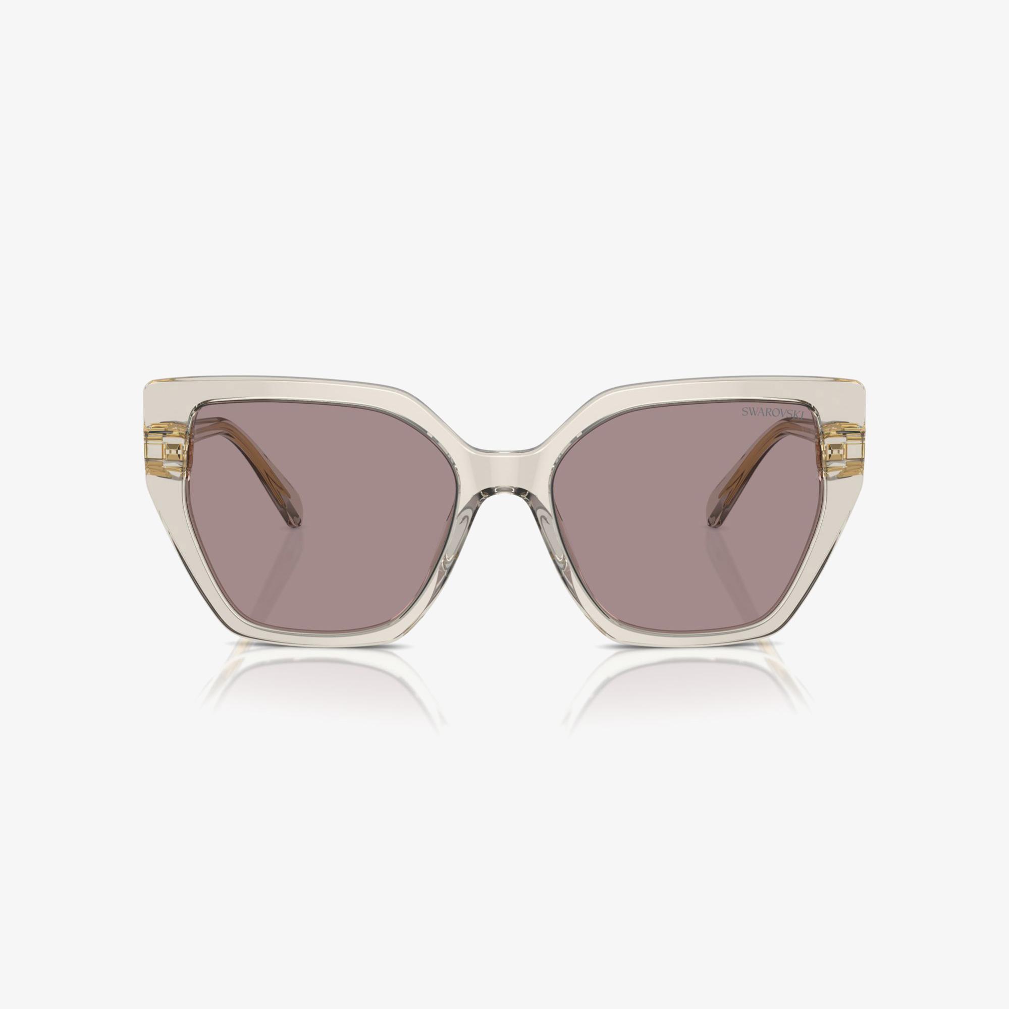 Swarovski Sk616 Kadın Bej Güneş Gözlüğü