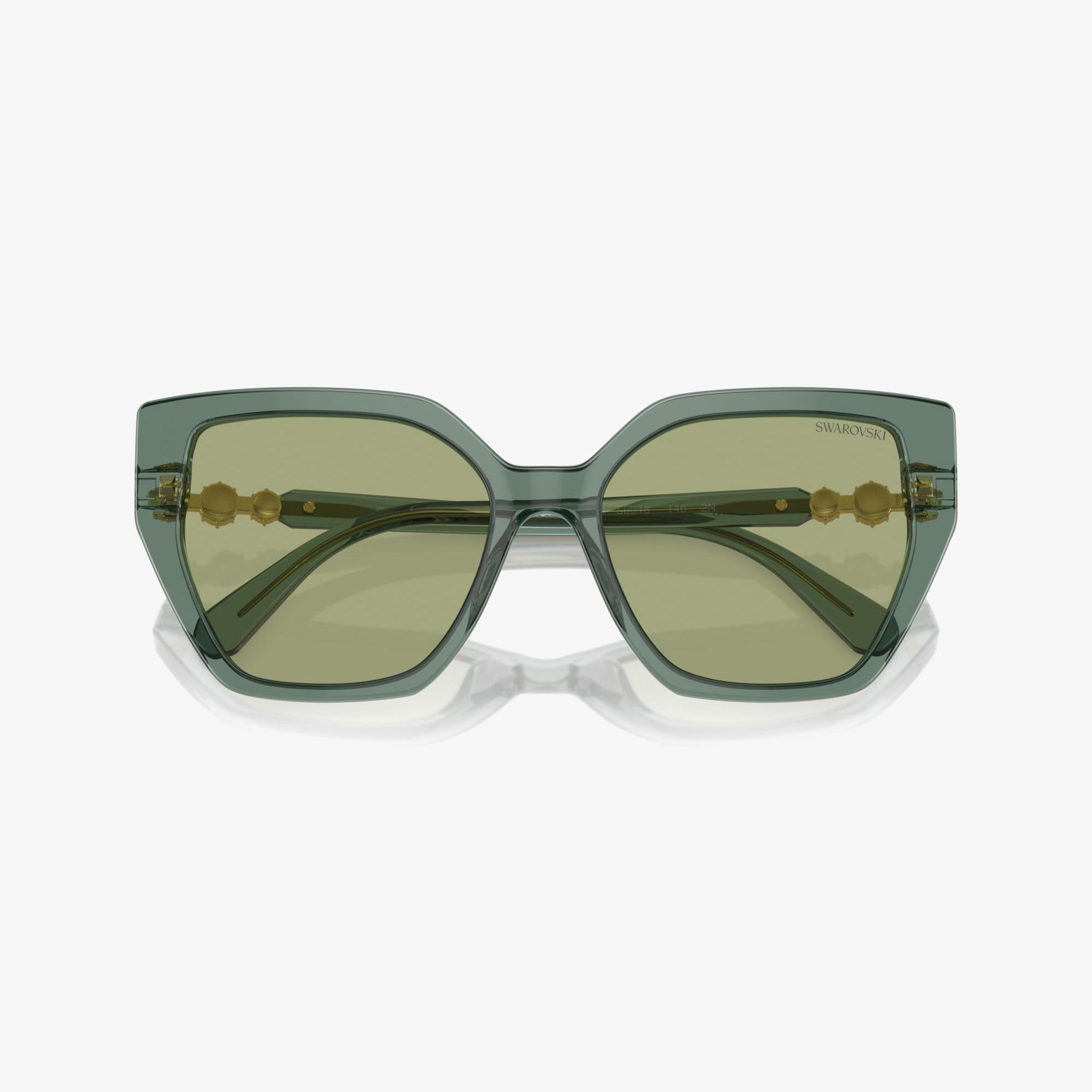 Swarovski Sk616 Kadın Yeşil Güneş Gözlüğü