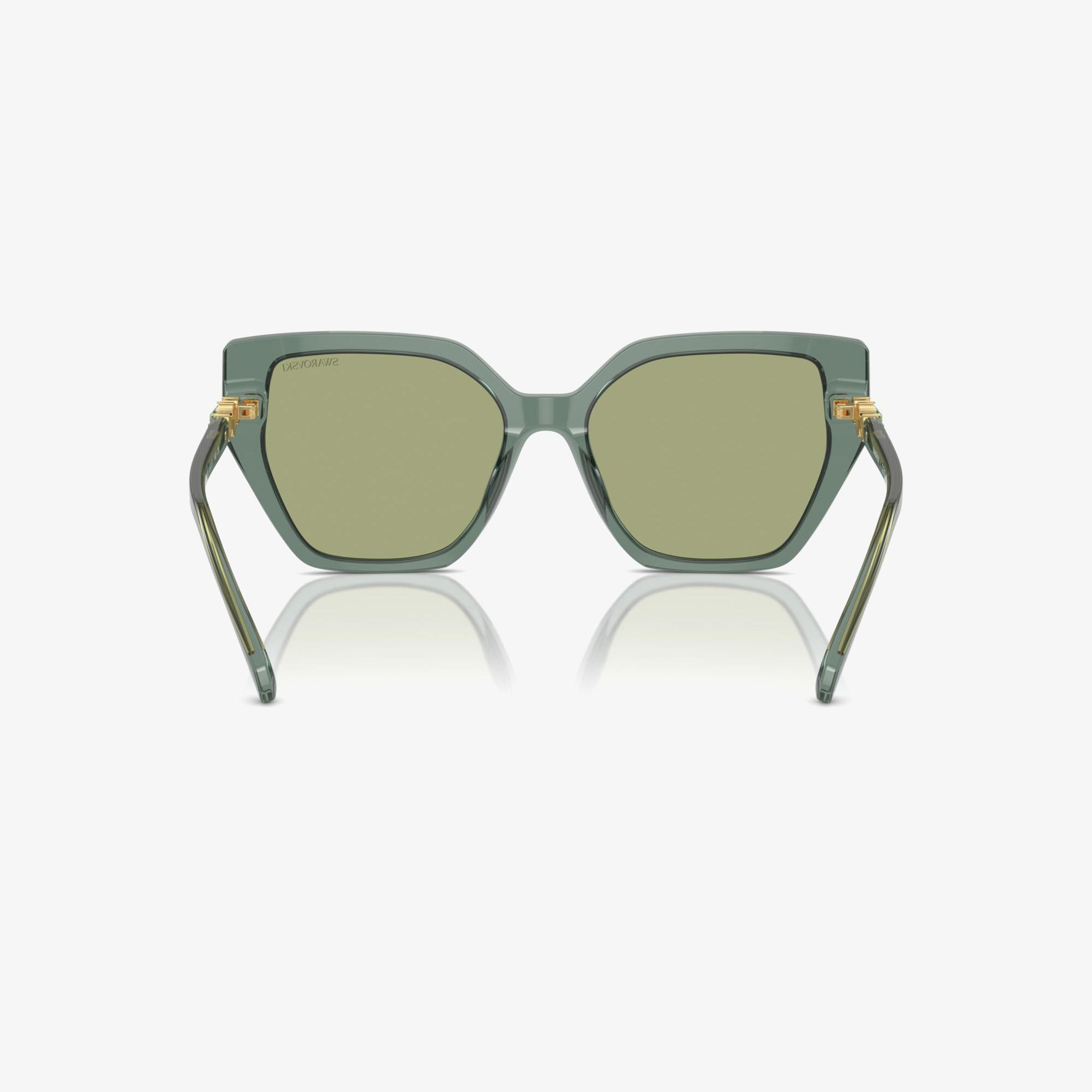 Swarovski Sk616 Kadın Yeşil Güneş Gözlüğü