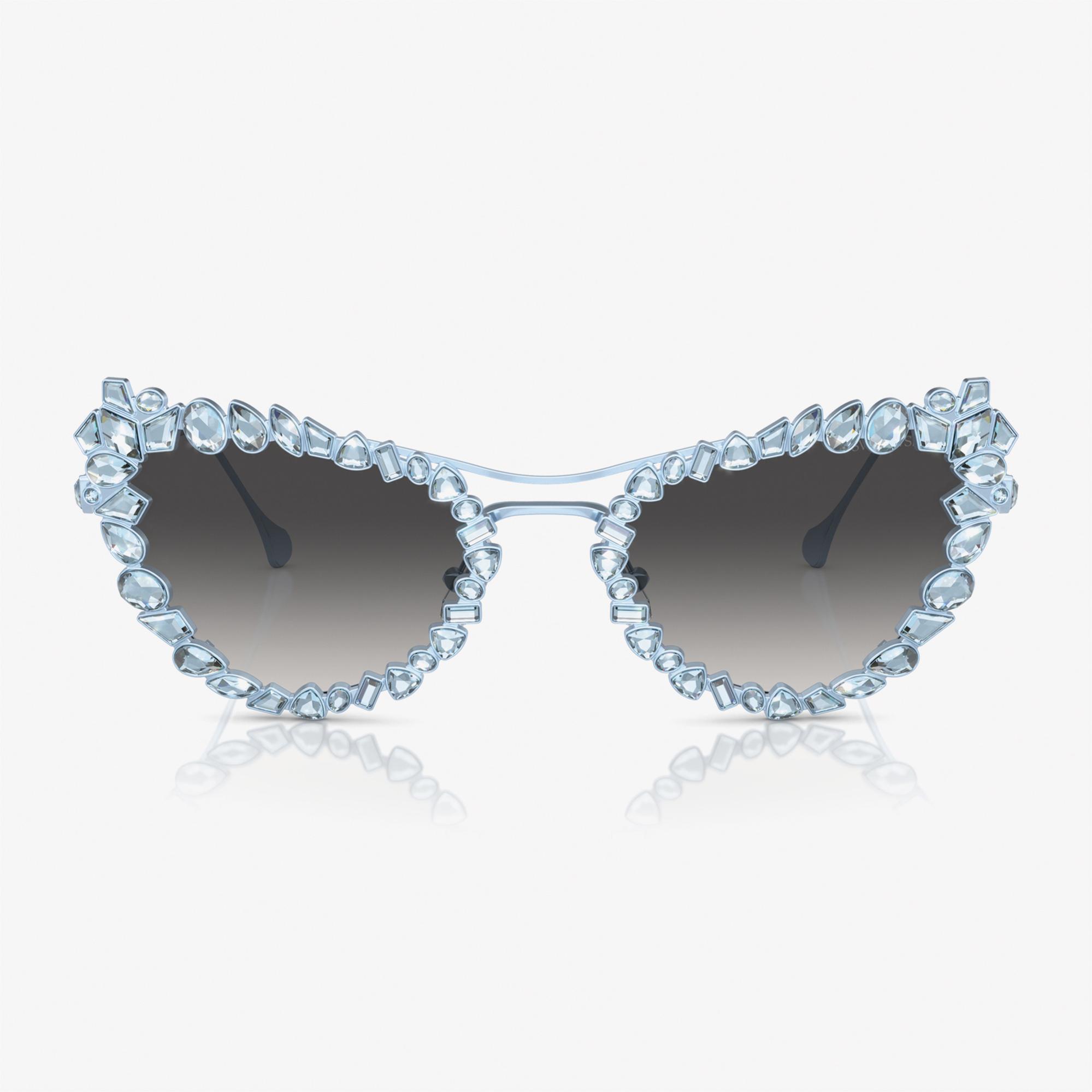 Swarovski 0SK7011 Metal Kadın Mavi Güneş Gözlüğü