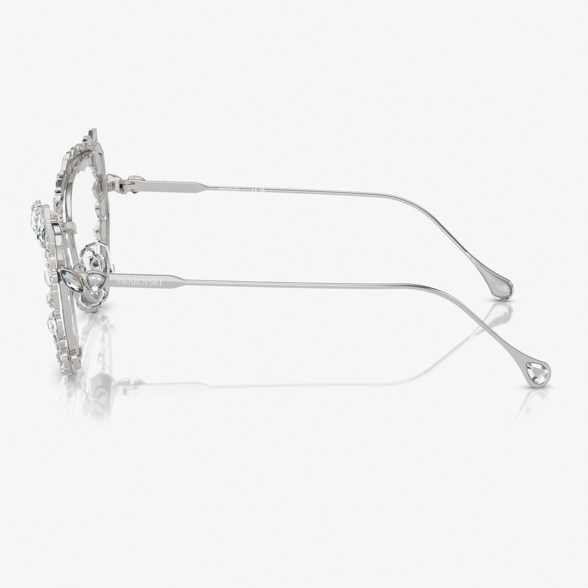 Swarovski 0SK7011 Metal Kadın Gümüş Rengi Güneş Gözlüğü