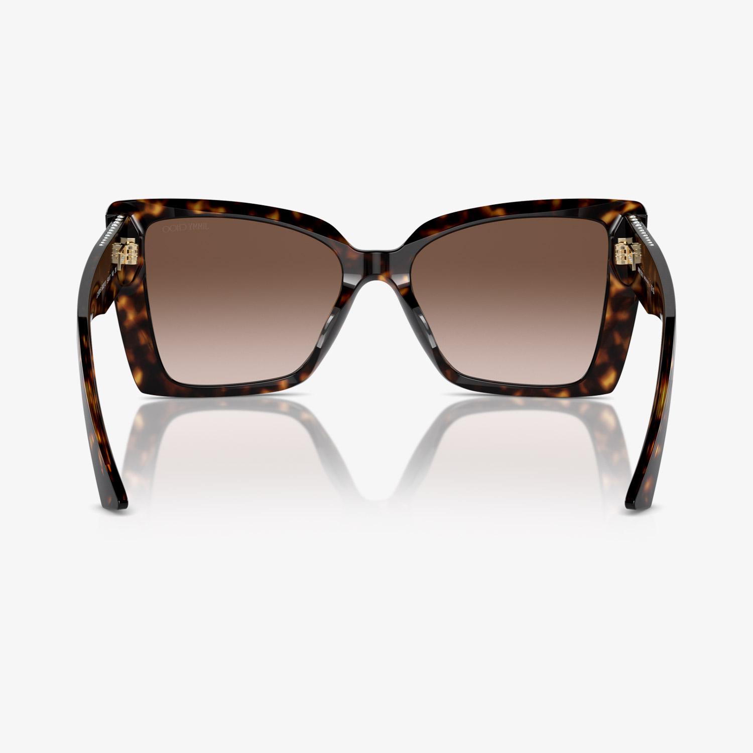 JIMMY CHOO Jc51B Kadın Kahverengi Güneş Gözlüğü