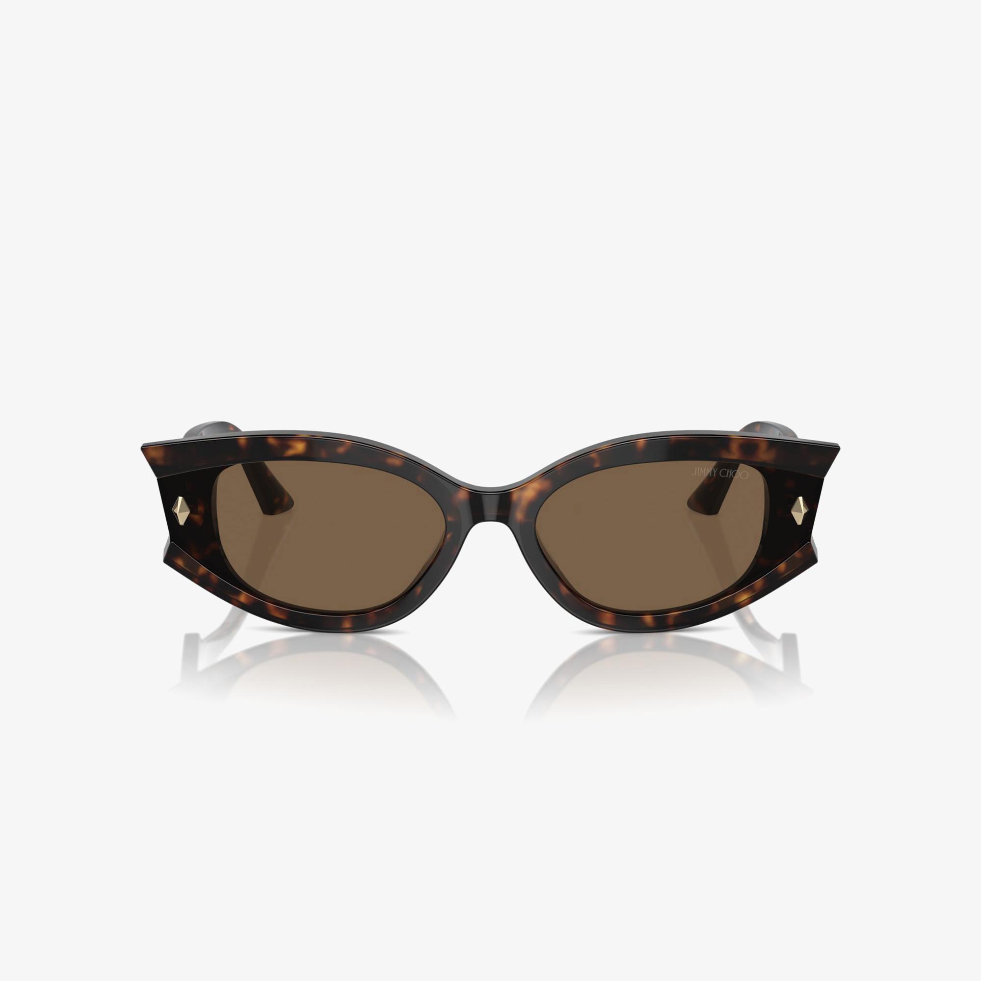 JIMMY CHOO Jc515U Kadın Kahverengi Güneş Gözlüğü