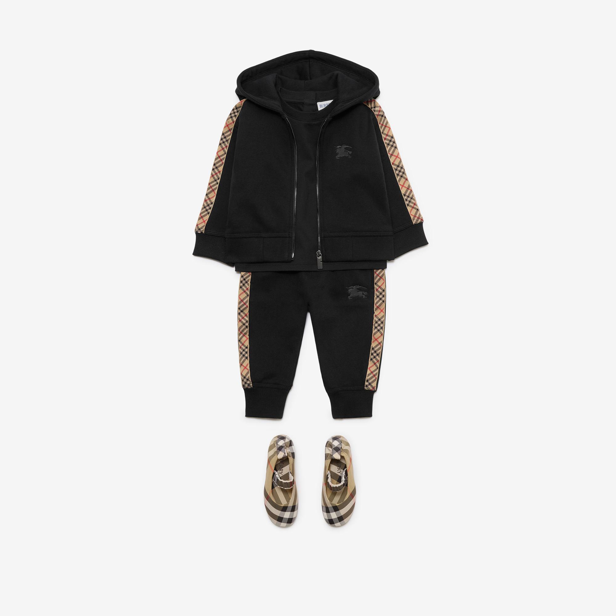 Burberry Çocuk Siyah Hoodie