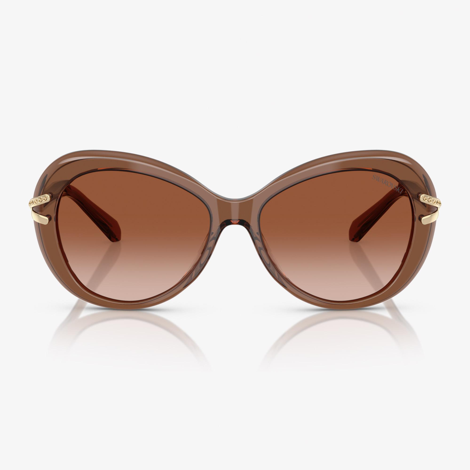 Swarovski SK6026 Kadın Kahverengi Güneş Gözlüğü