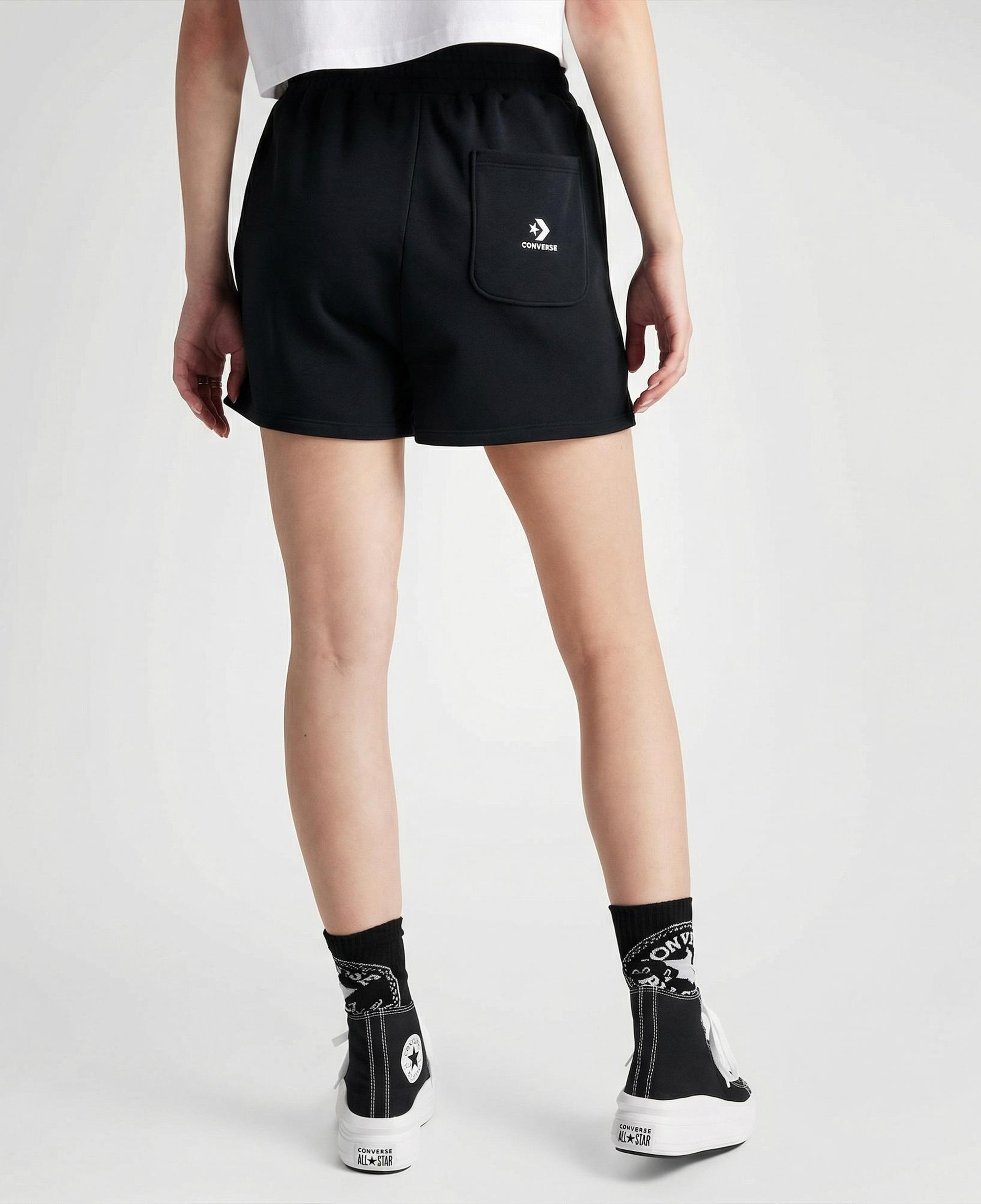 Converse Kadın Star Chevron Siyah Şort