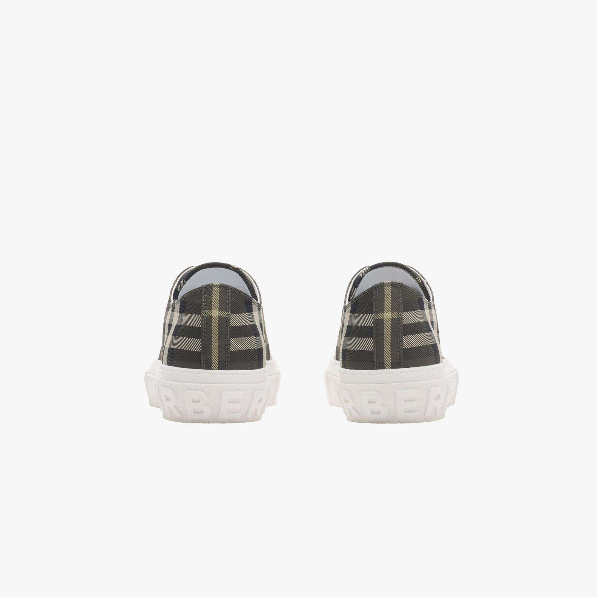 Burberry Jack Check Erkek Haki Sneaker