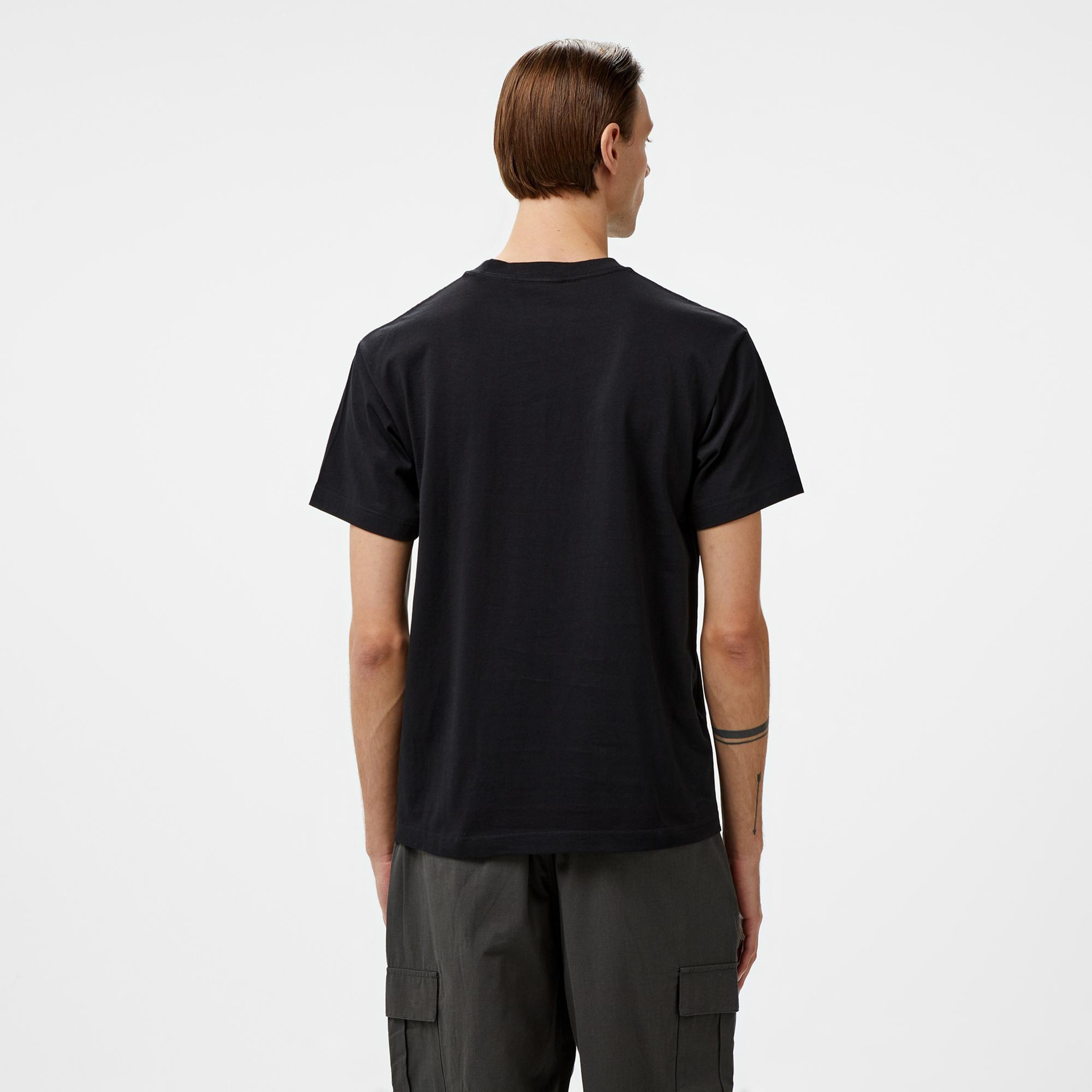 HUF Star Erkek Siyah T-Shirt