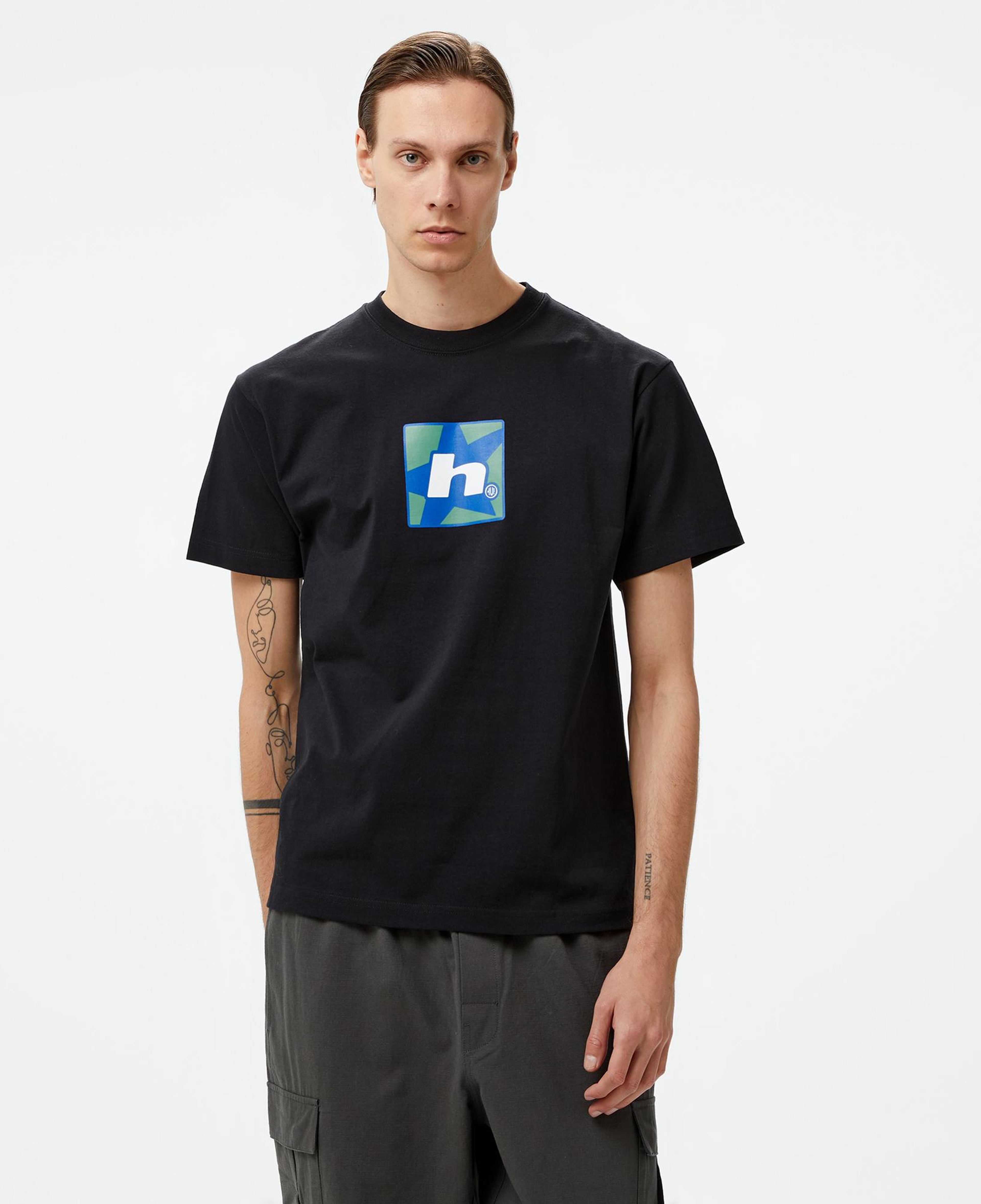 HUF Star Erkek Siyah T-Shirt