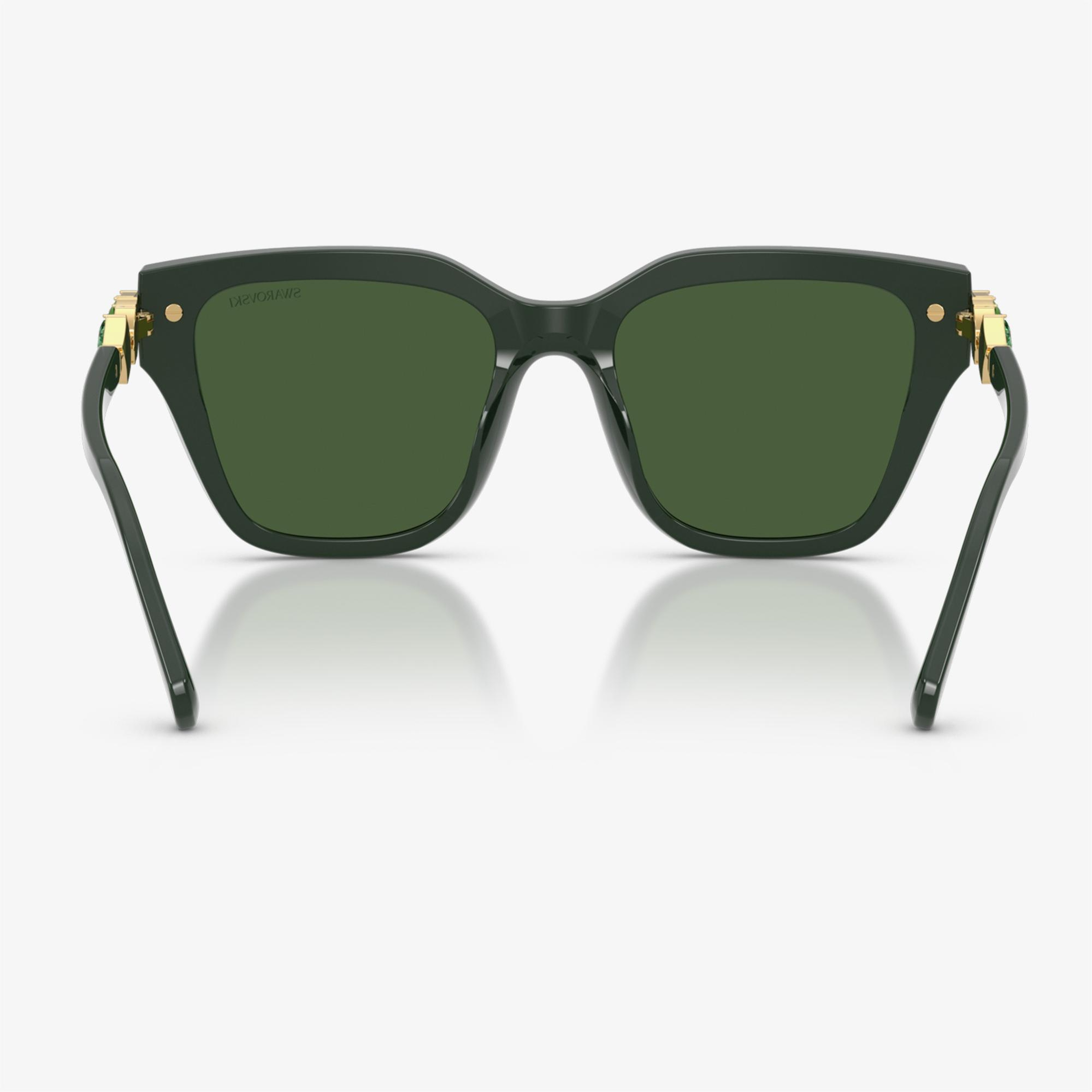 Swarovski SK6041 Kadın Koyu Yeşil Güneş Gözlüğü