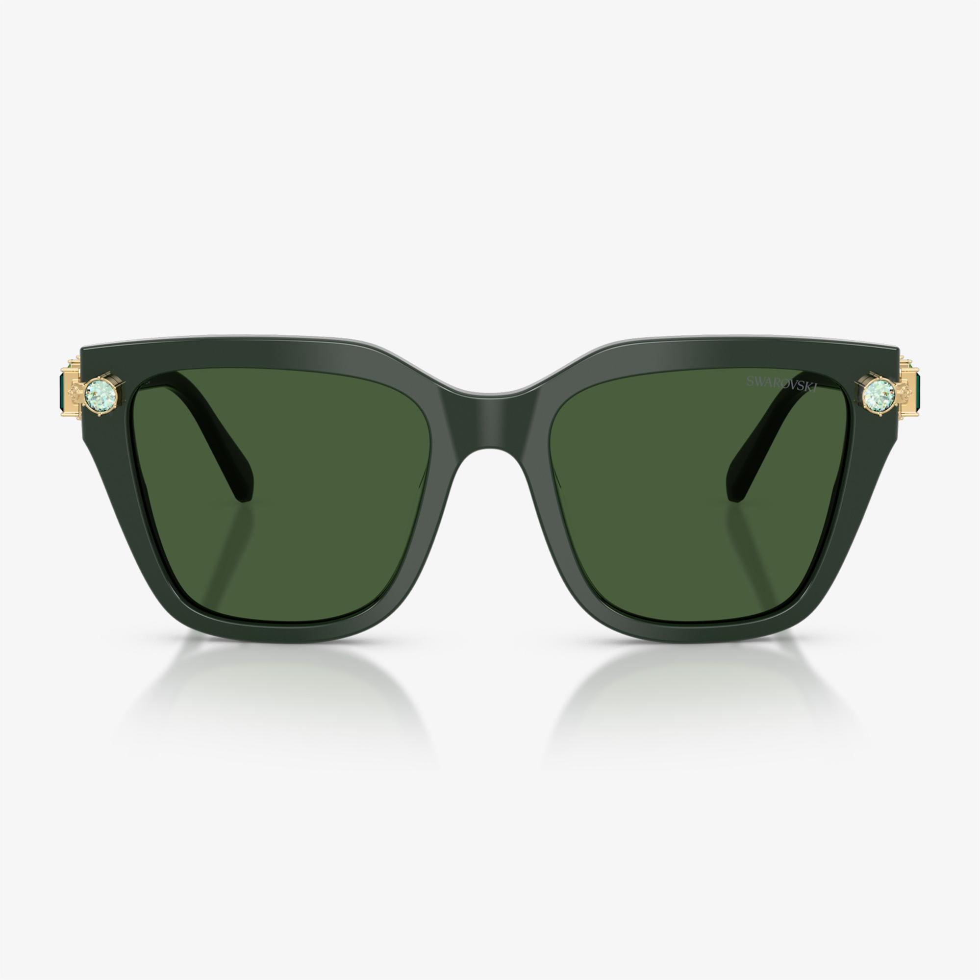 Swarovski SK6041 Kadın Koyu Yeşil Güneş Gözlüğü