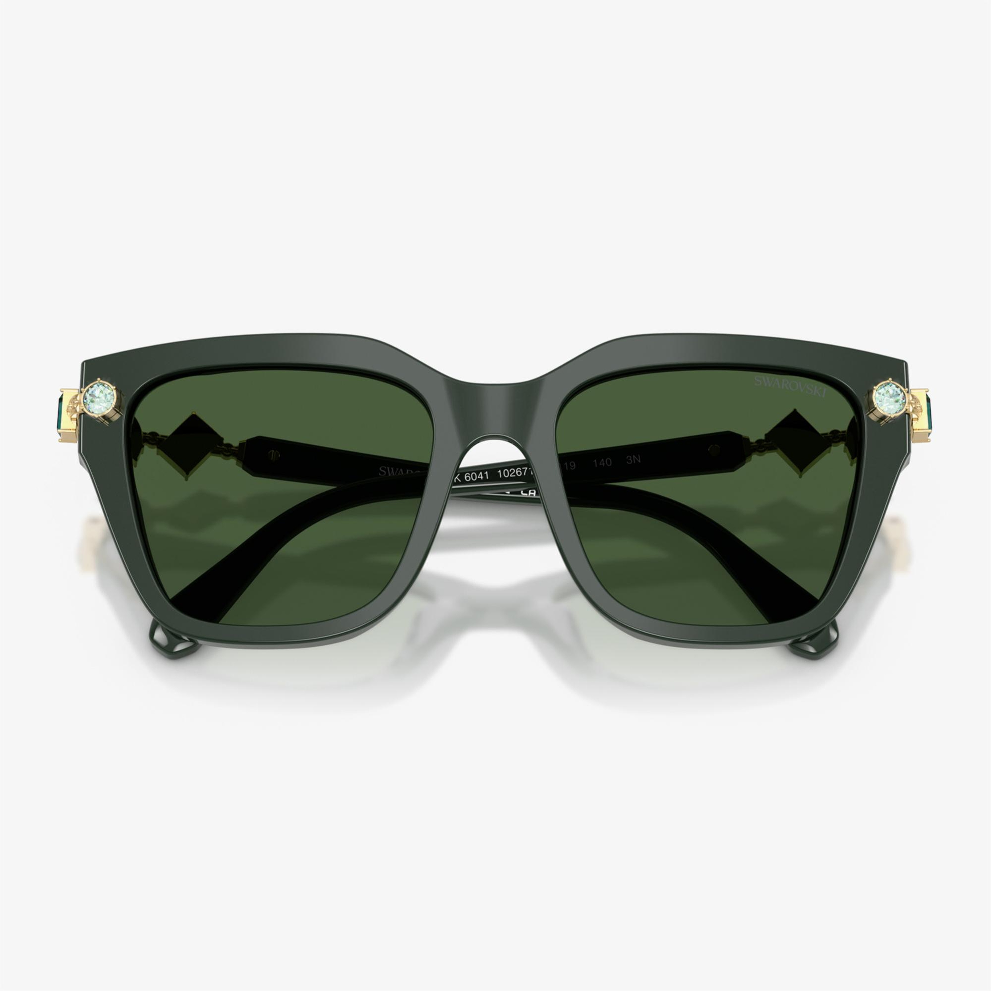 Swarovski SK6041 Kadın Koyu Yeşil Güneş Gözlüğü