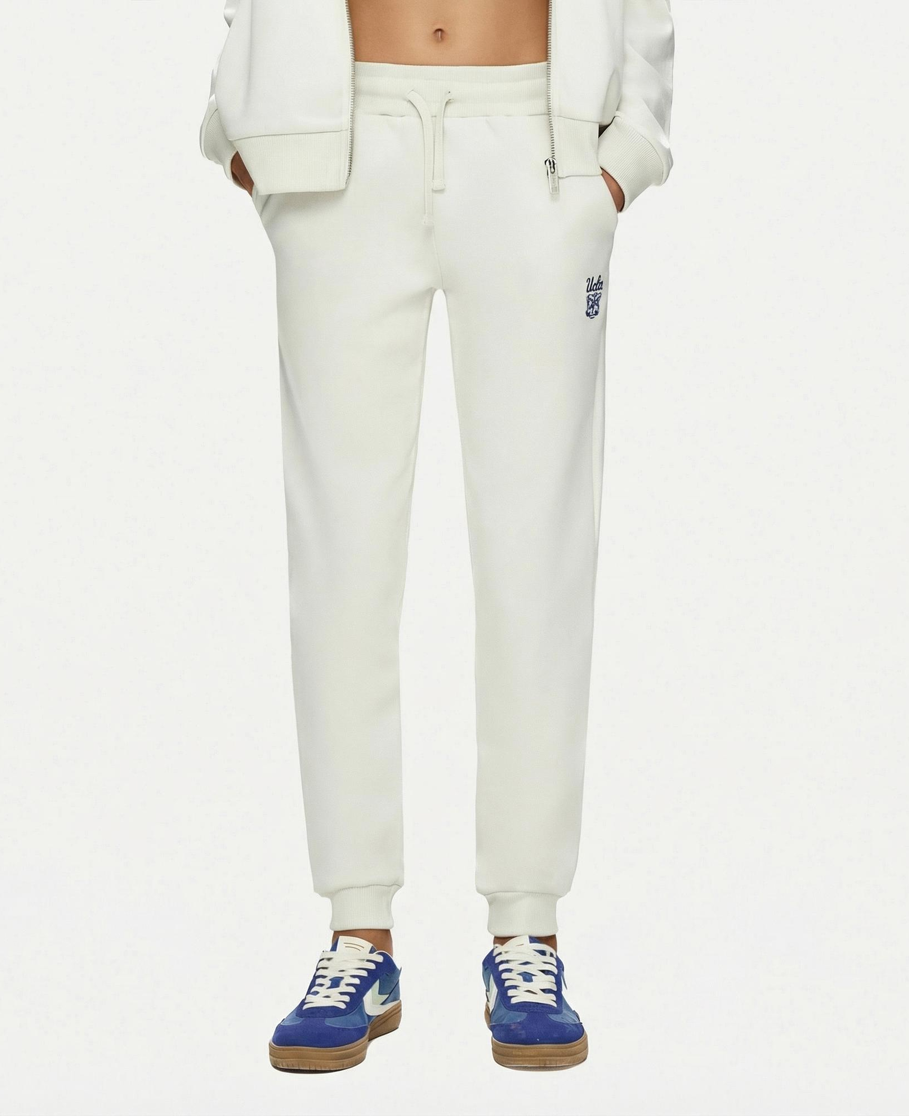 Ucla Marais Kadın Krem Rengi Eşofman Altı