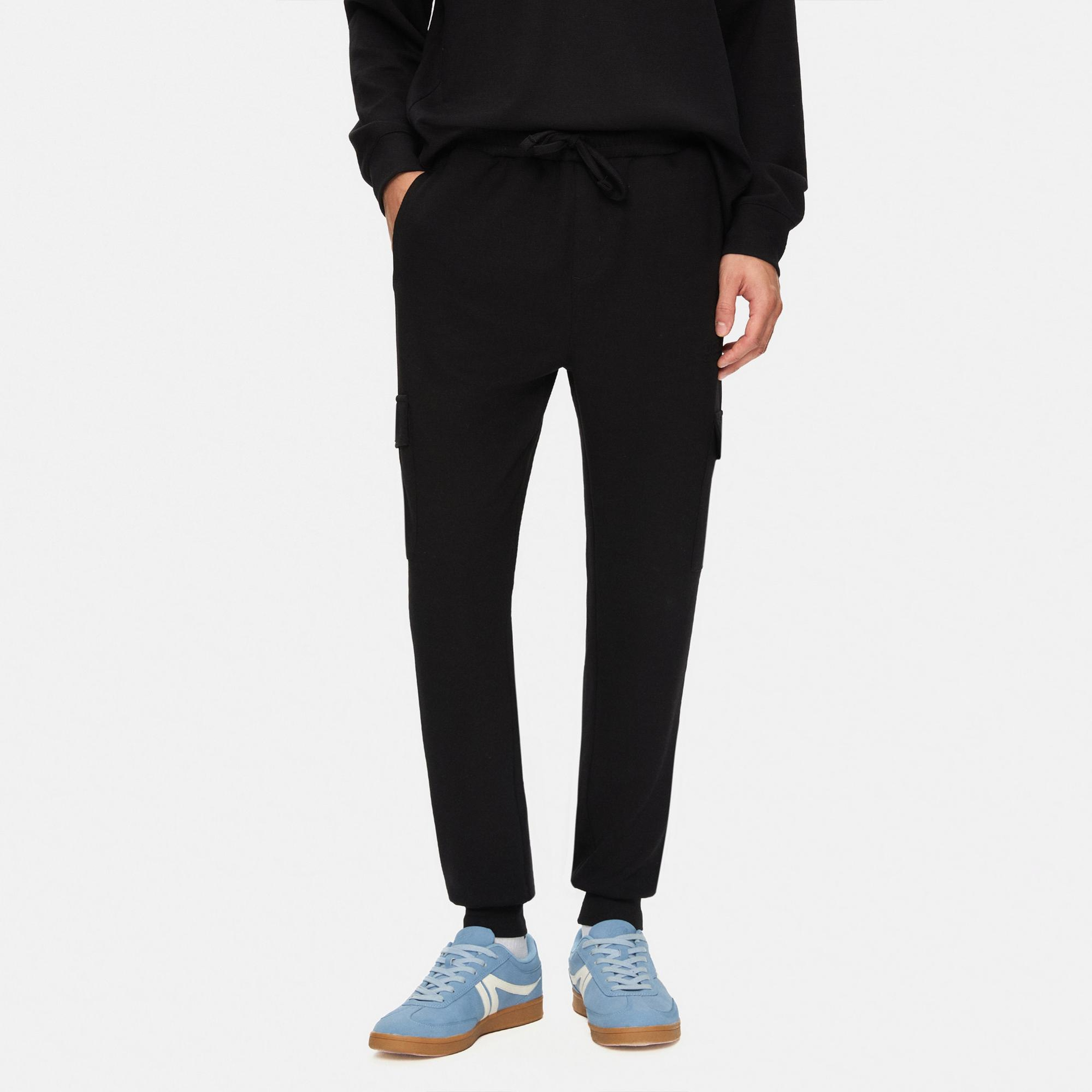 Ucla Daley Erkek Siyah Eşofman Altı