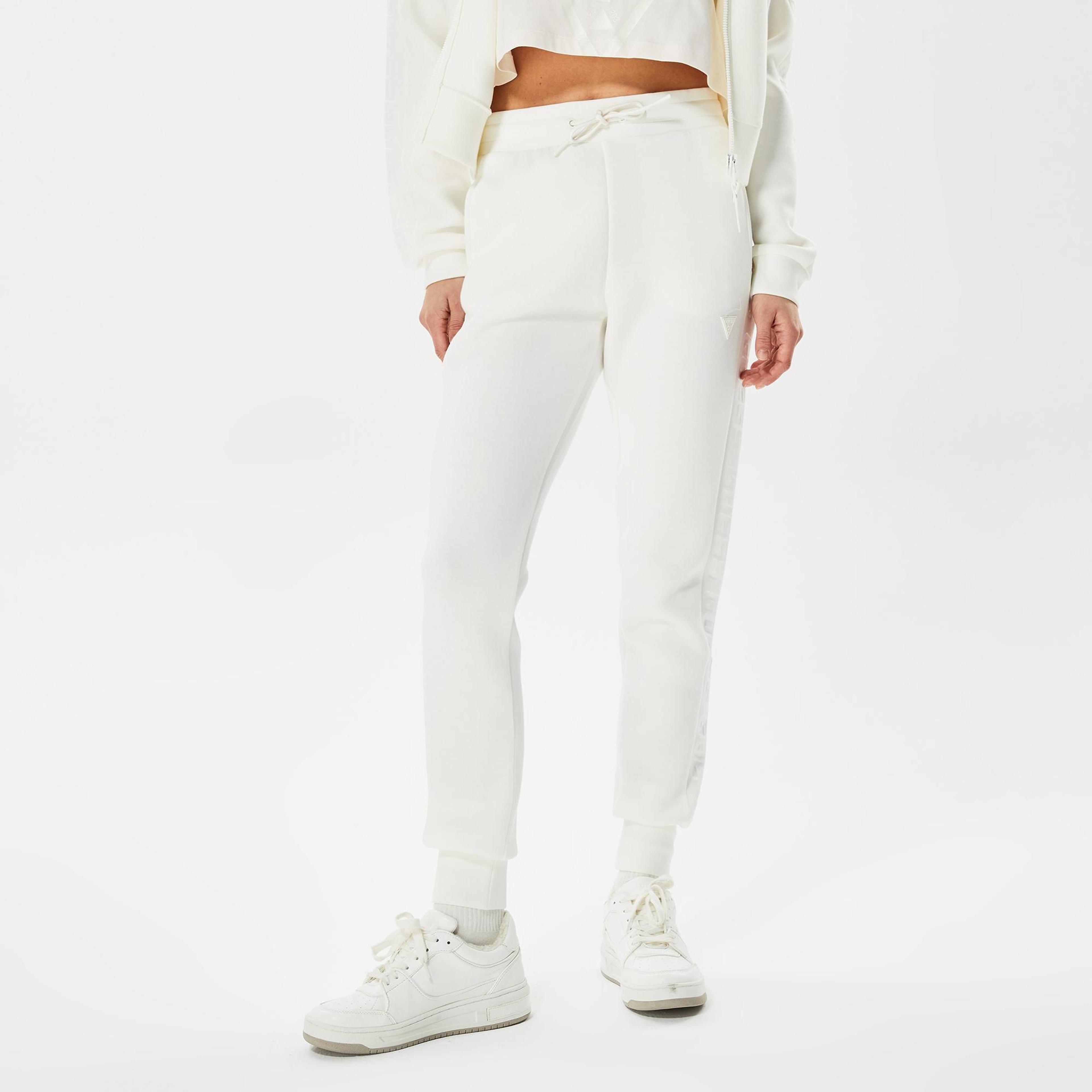 Guess Kadın Beyaz Pantolon
