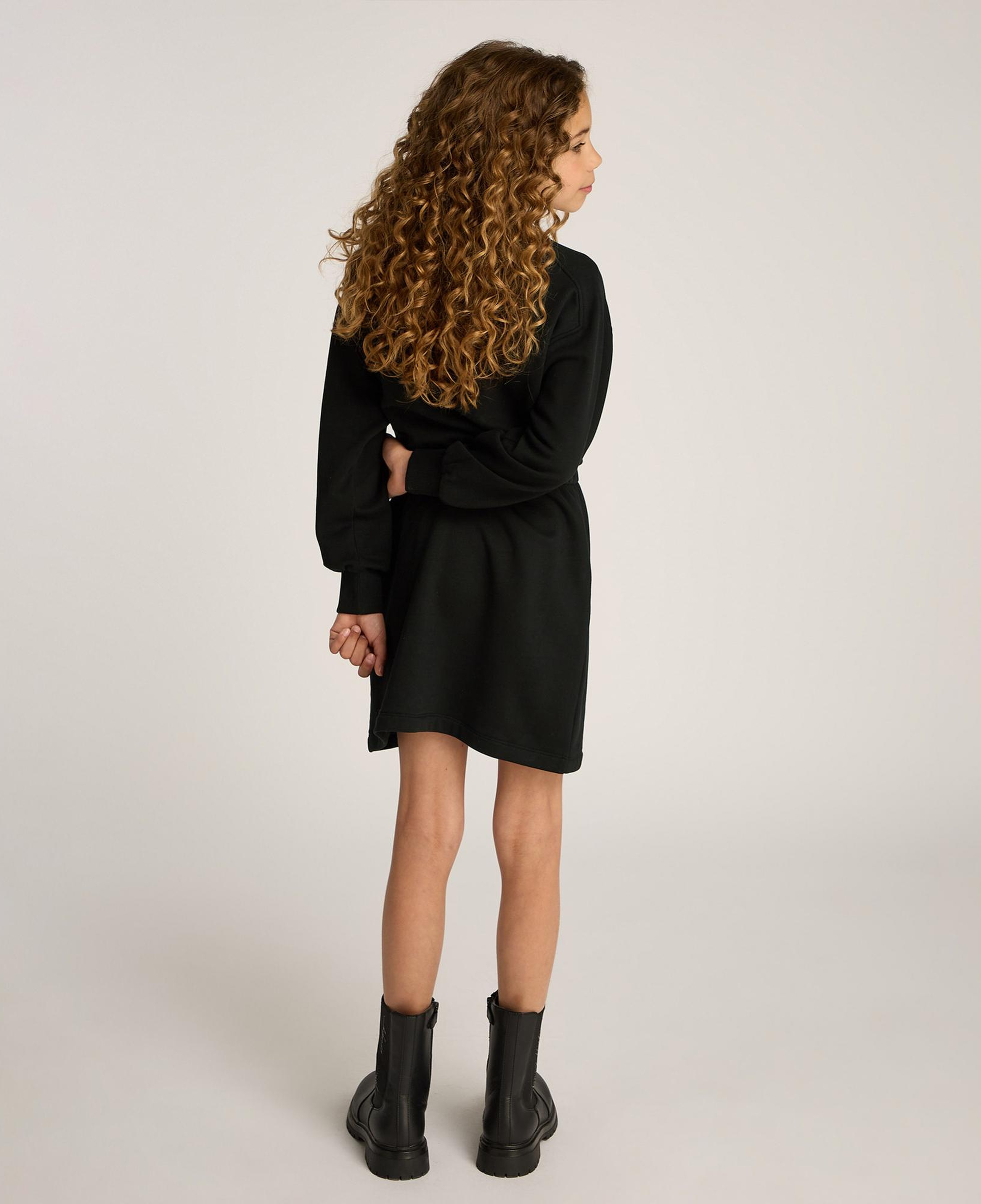 Calvin Klein Glitter Monologo Çocuk Siyah Elbise