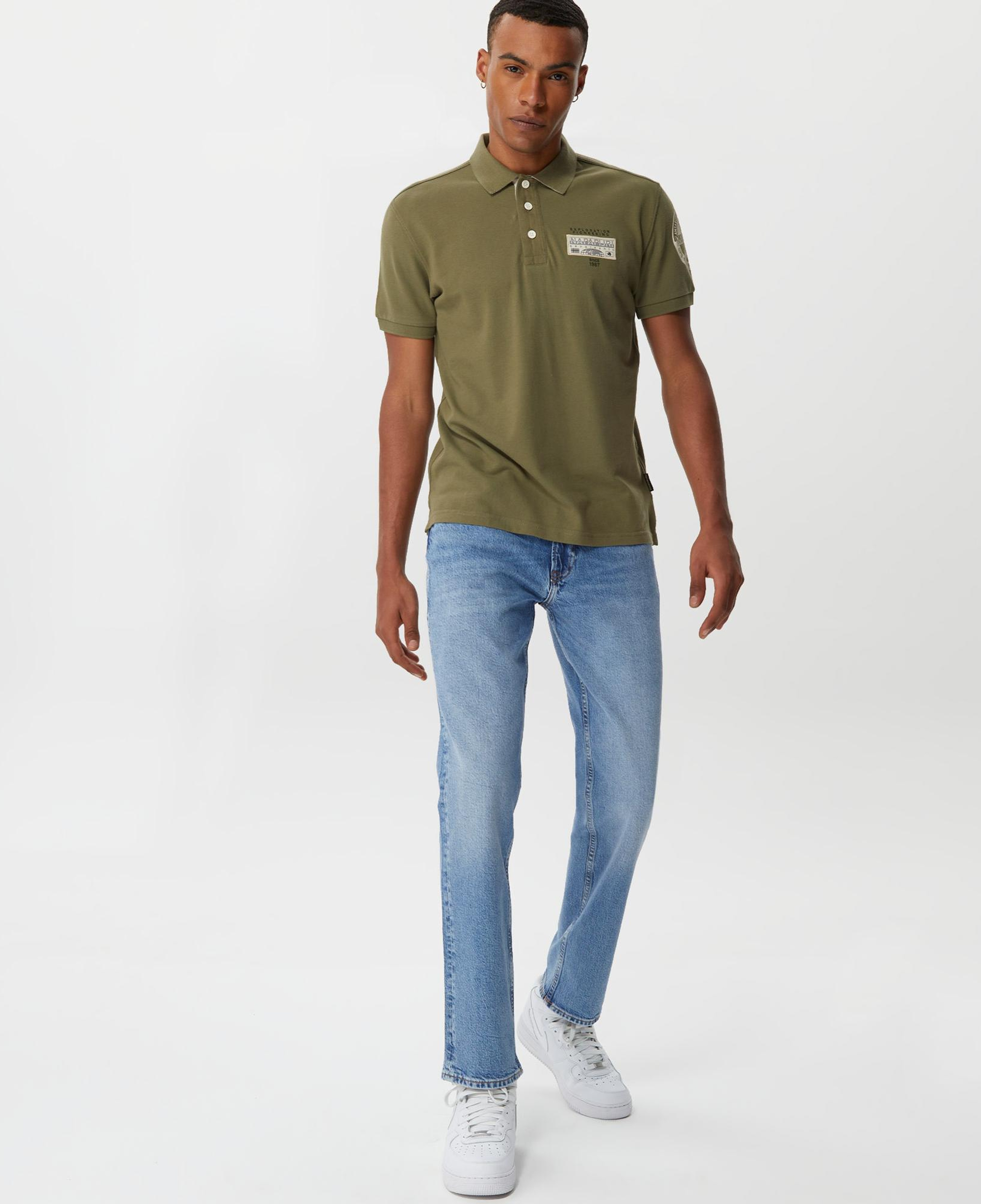 Napapijri E-Amundsen Erkek Yeşil T-Shirt