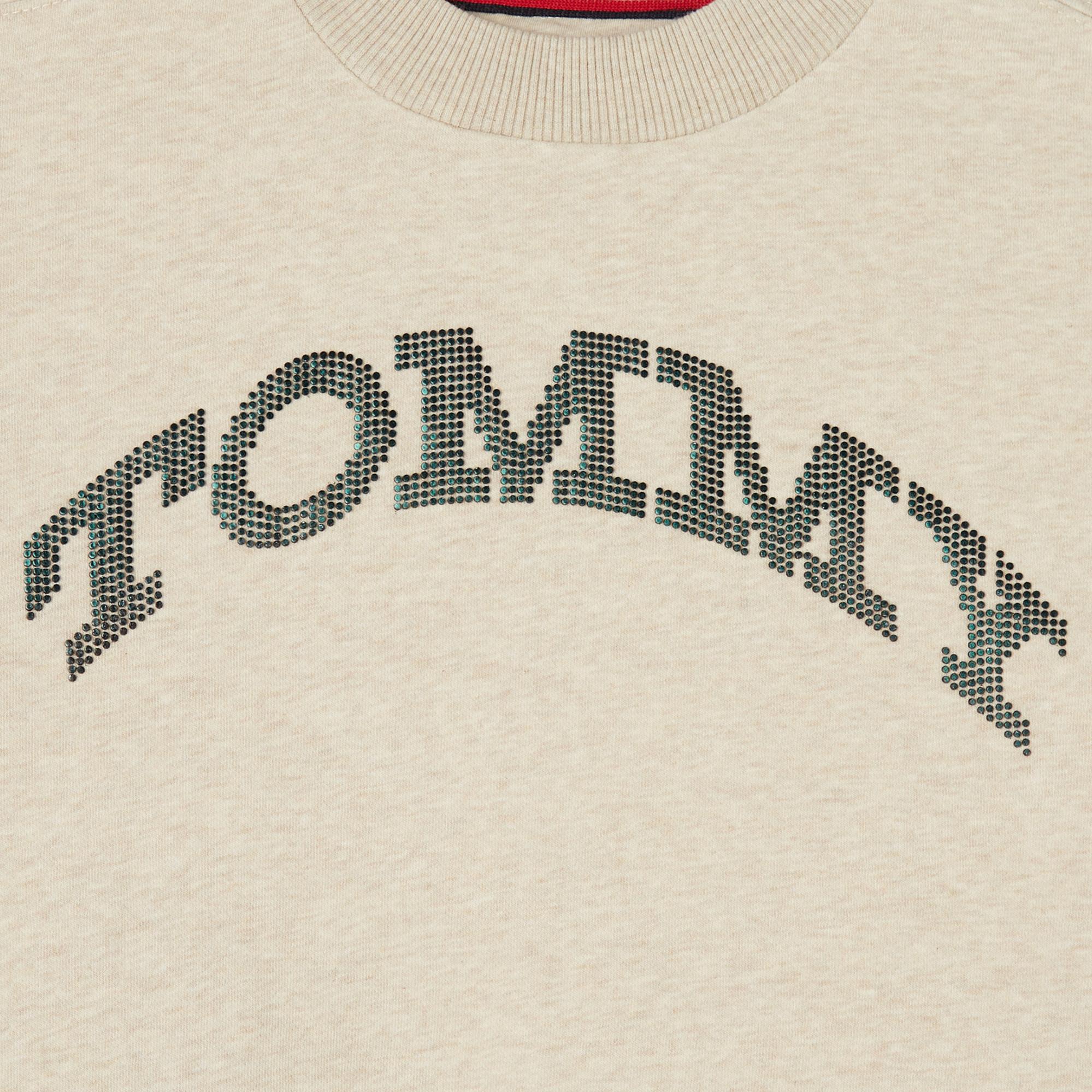 Tommy Hilfiger Tommy Dot Foil Çocuk Bej Sweatshirt
