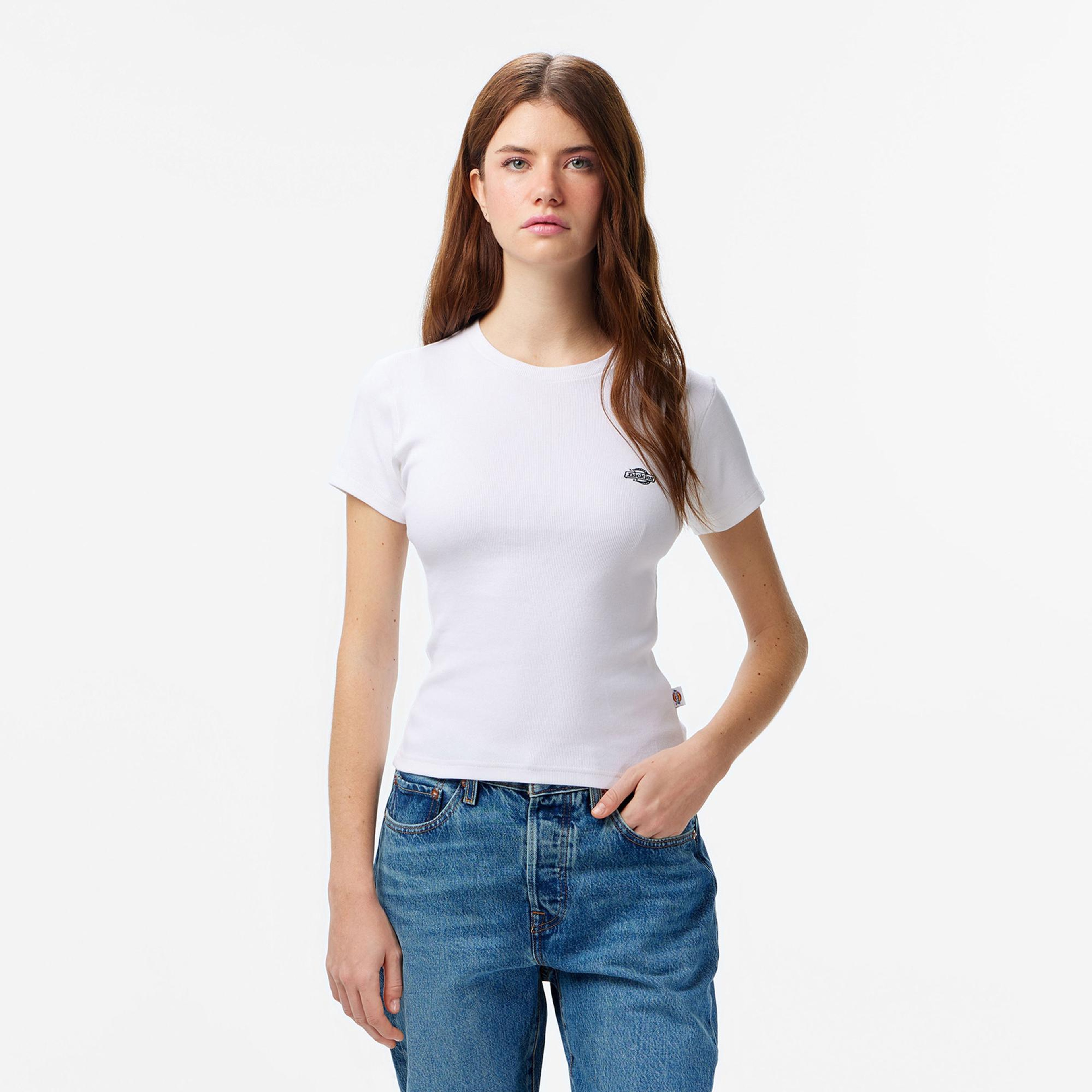 Dickies Gladeville Kadın Beyaz T-Shirt