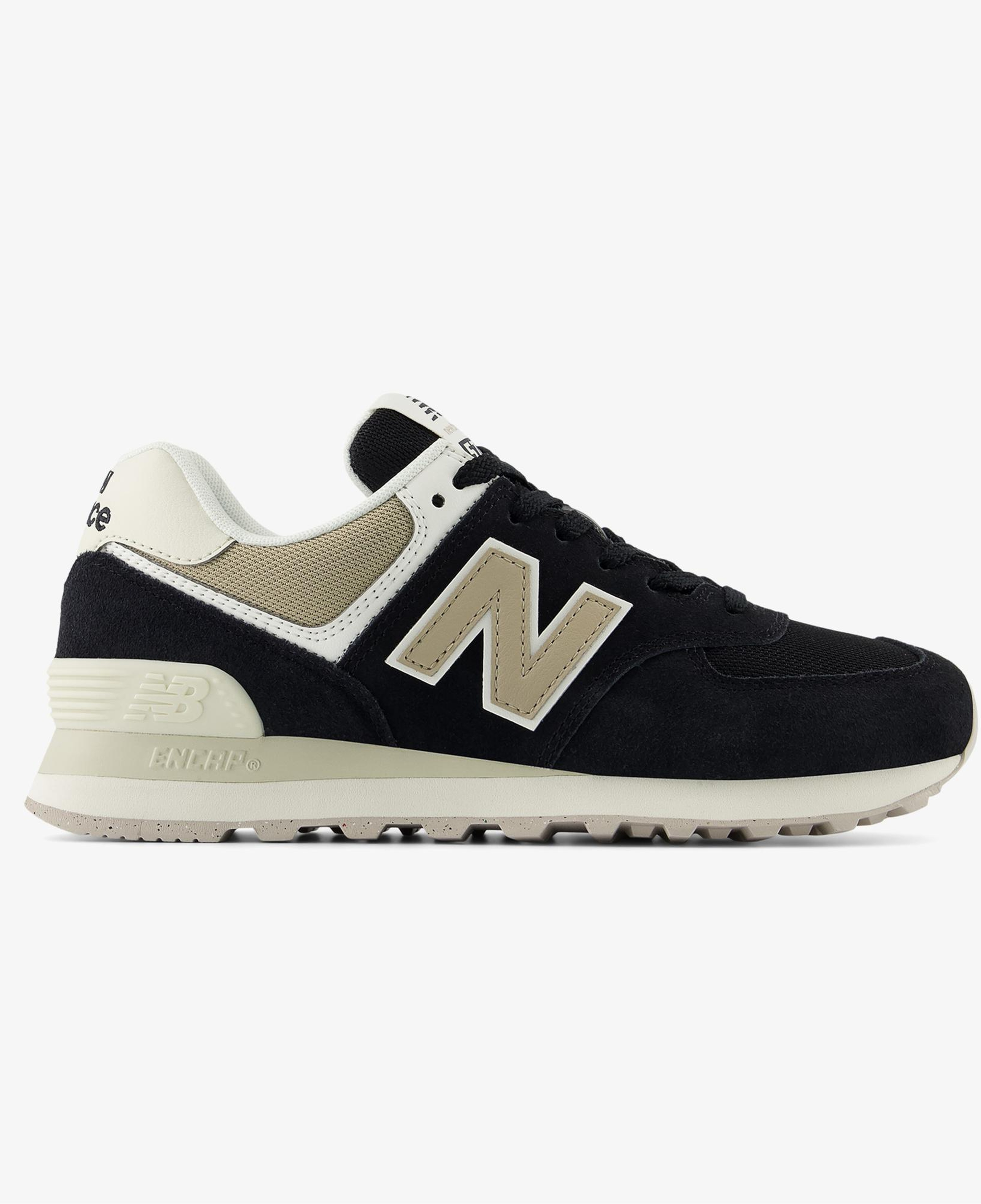 New Balance 574 Lifestyle Kadın Siyah Spor Ayakkabı
