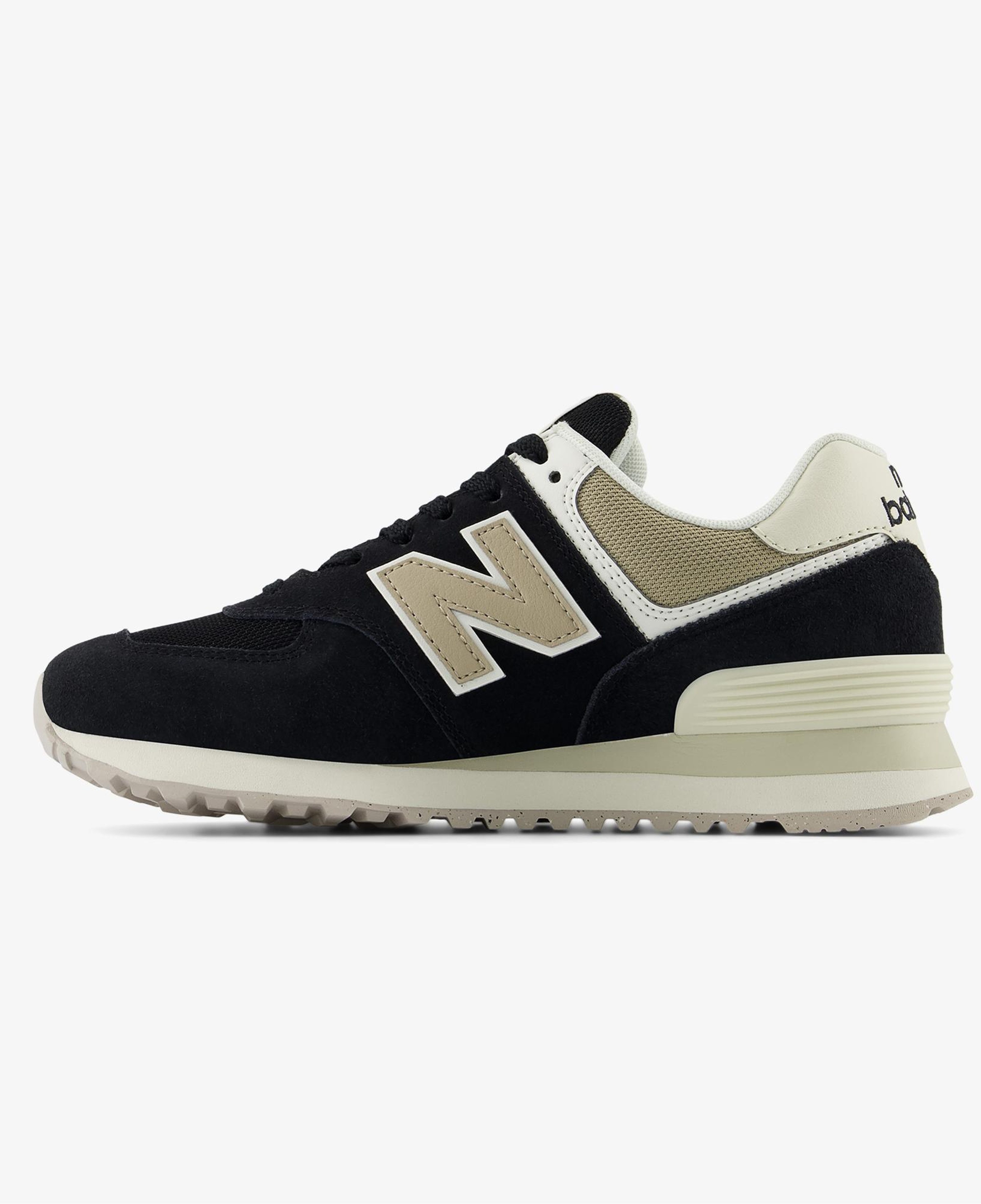 New Balance 574 Lifestyle Kadın Siyah Spor Ayakkabı