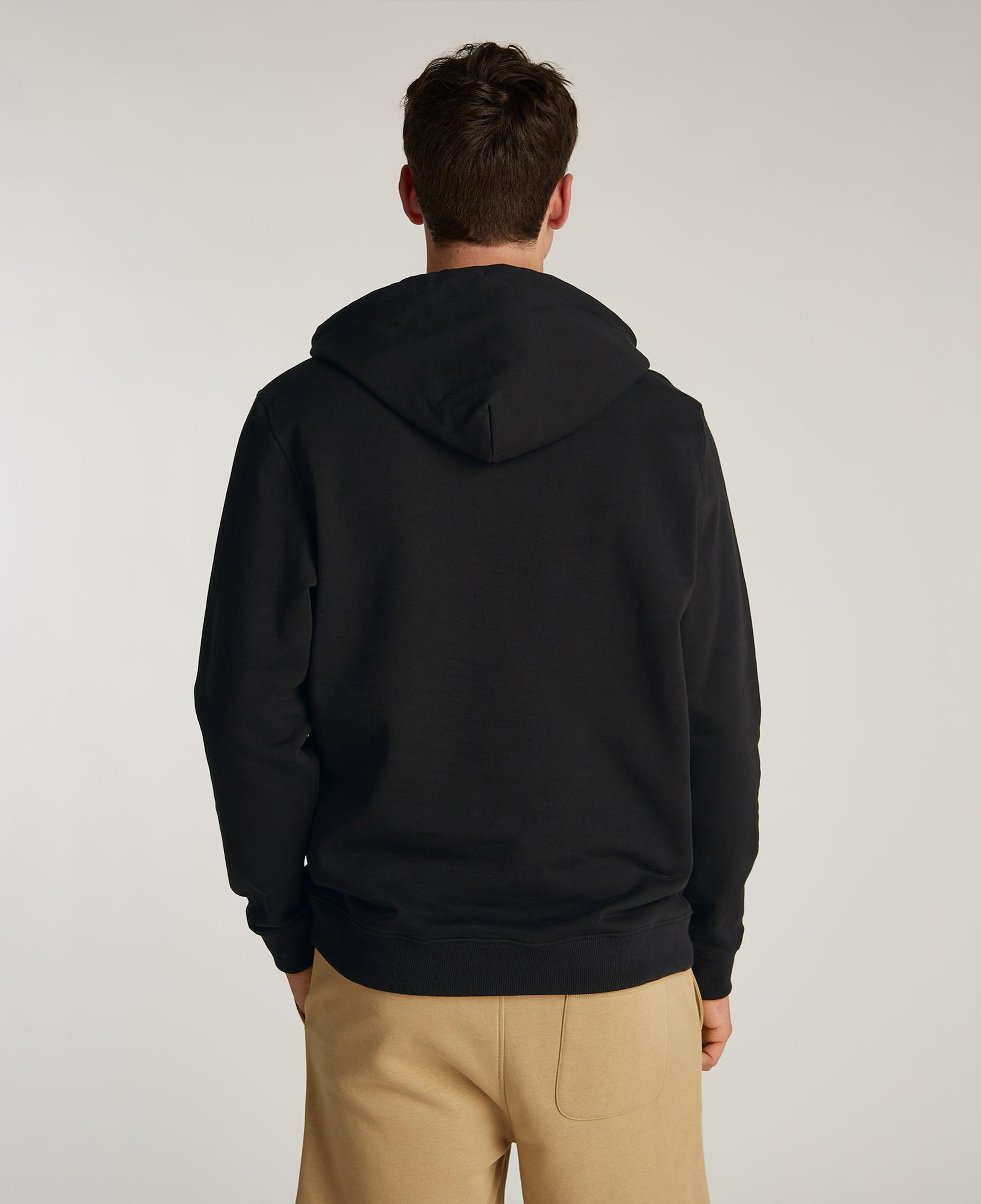 Tommy Jeans Reg Dna Flag Twist Hood Ext Erkek Siyah Sweatshirt