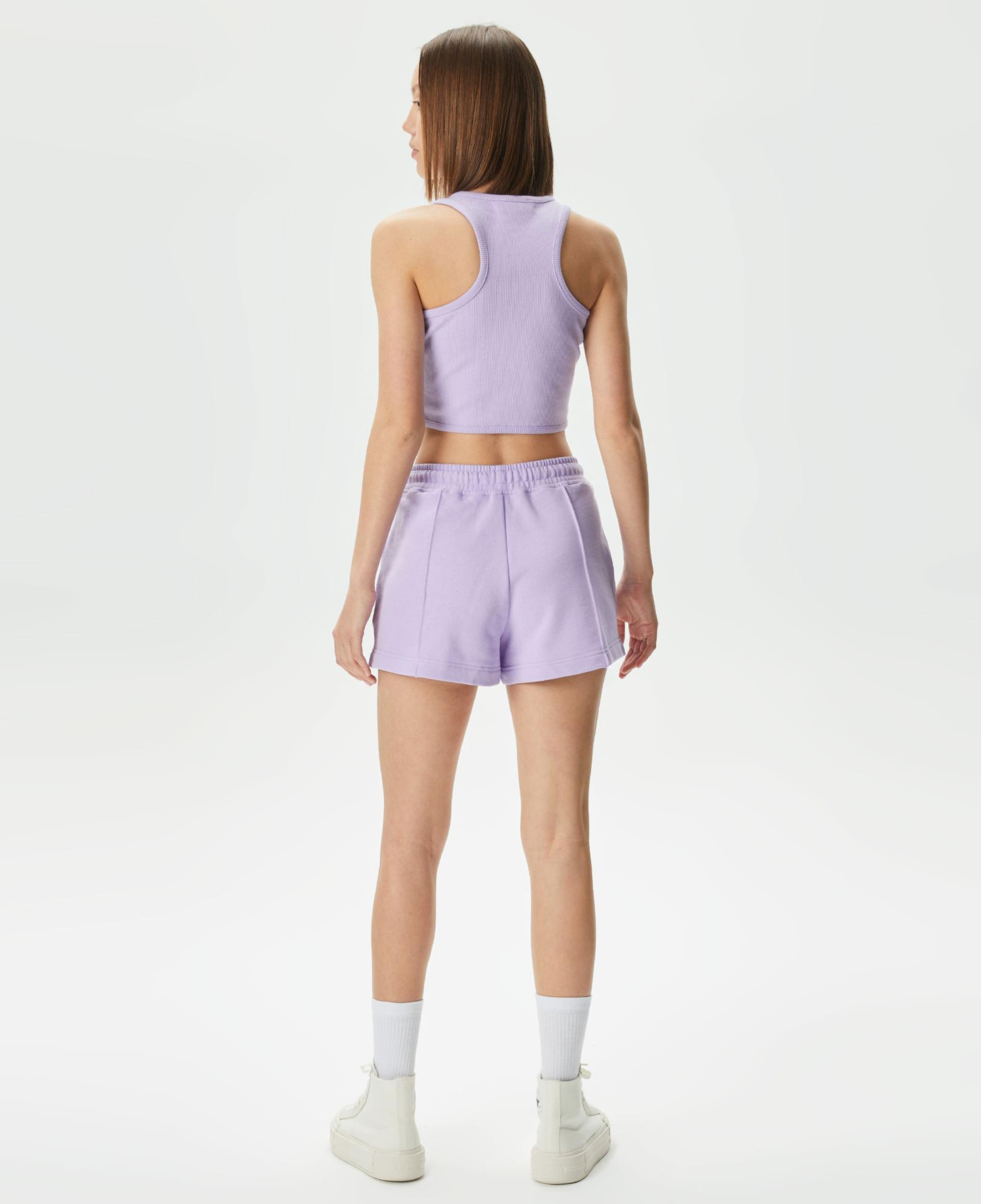 Les Benjamins  303 Kadın Mor Şort