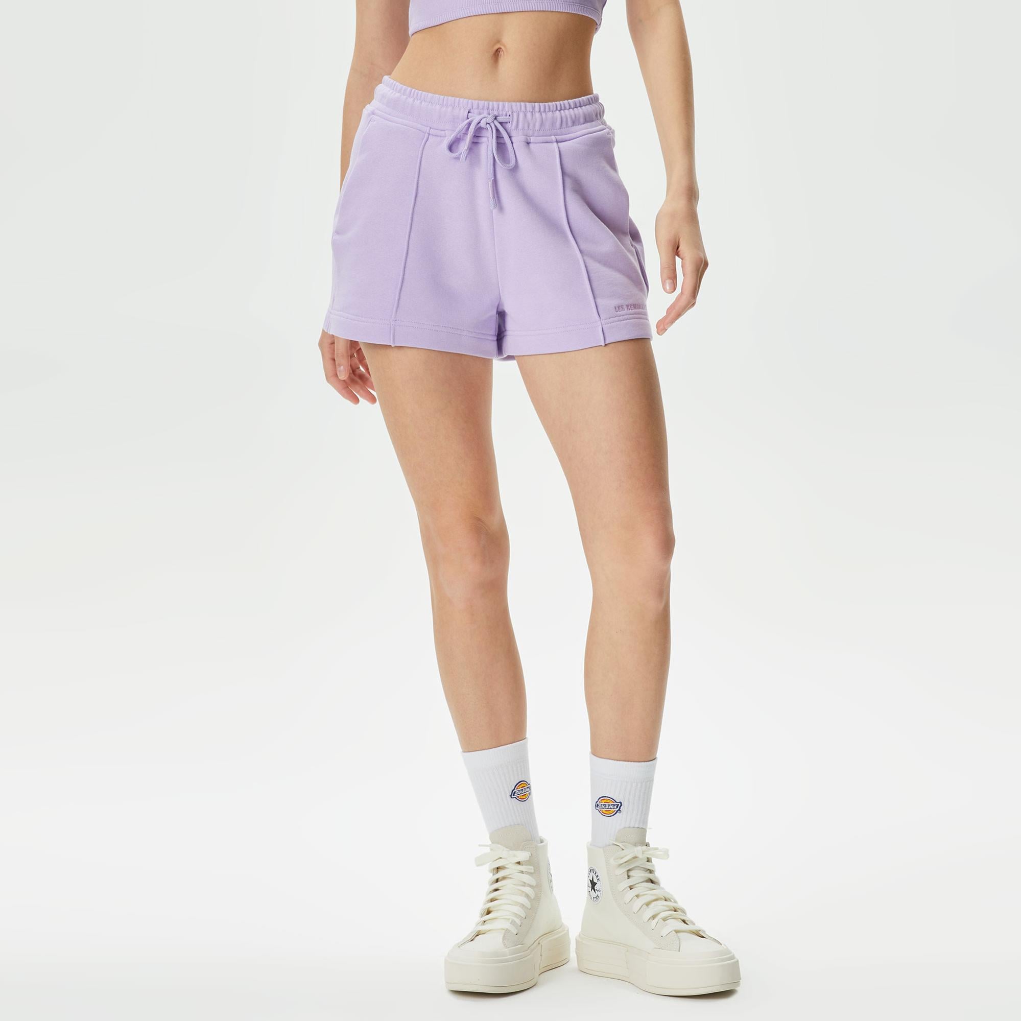 Les Benjamins  303 Kadın Mor Şort